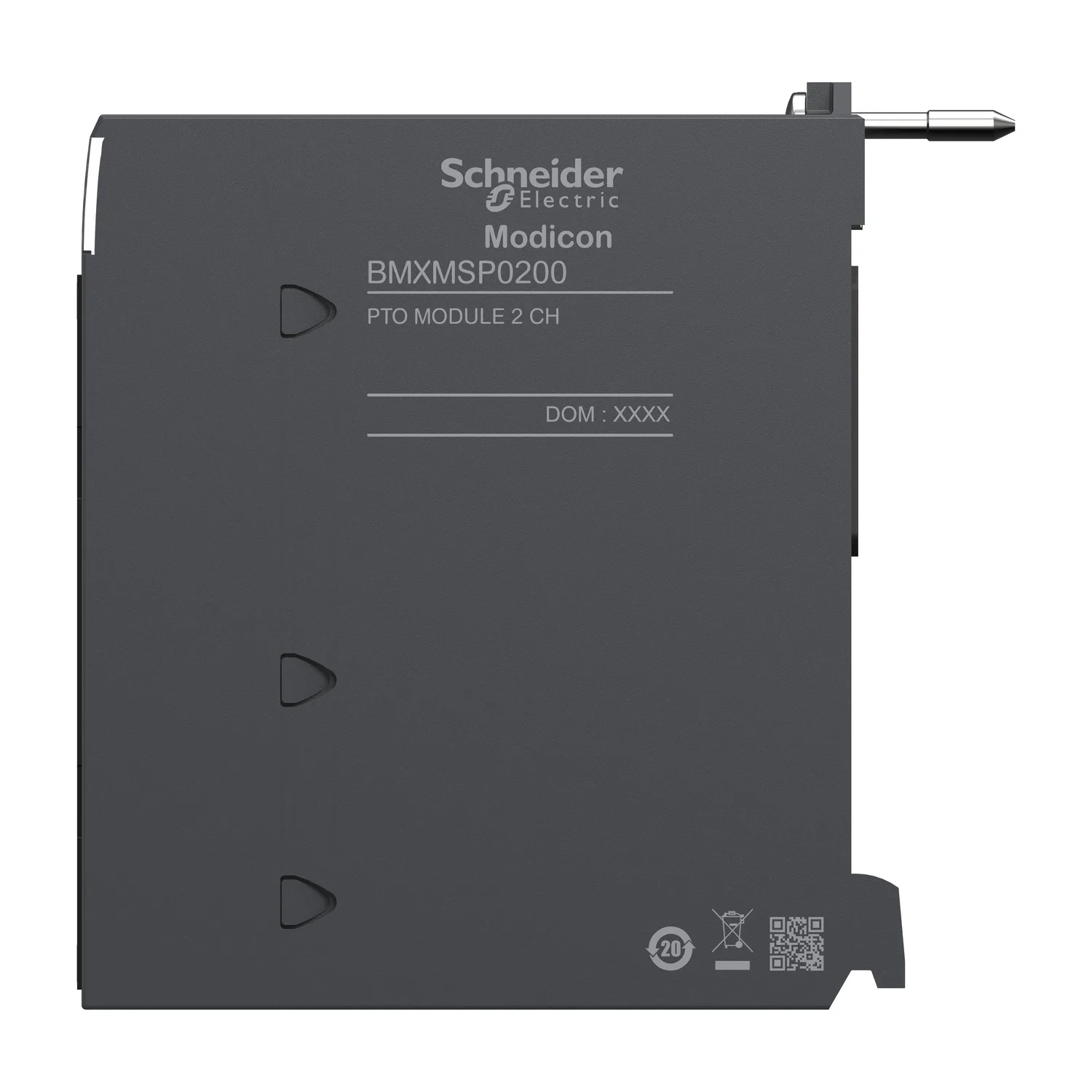 Modicon X80 - module commande de mouvement - 2 voies PTO et 4E/2S aux. - 24Vcc - 4