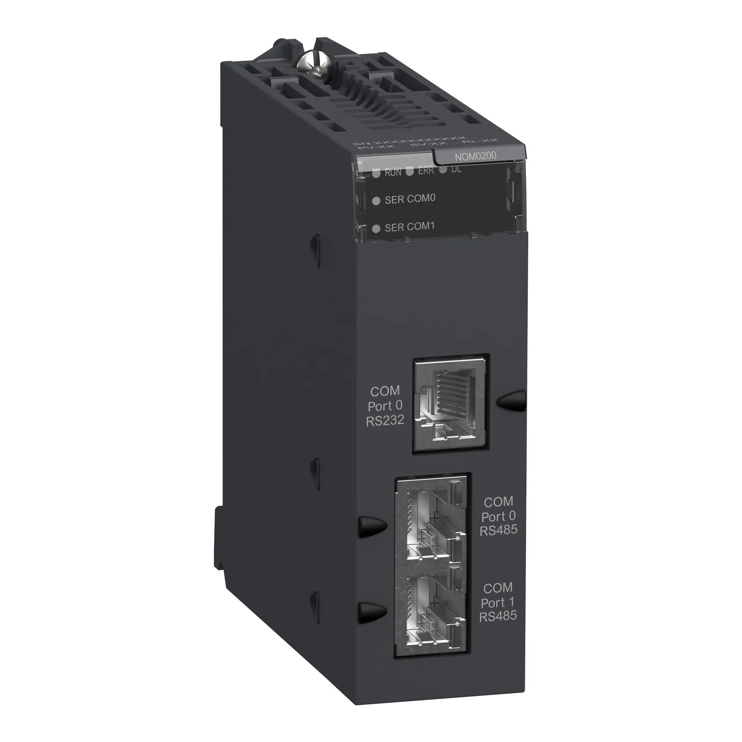 Schneider BMXNOM0200 - 2 Seri portlu RS232 &RS485 Haberleşme Modülü