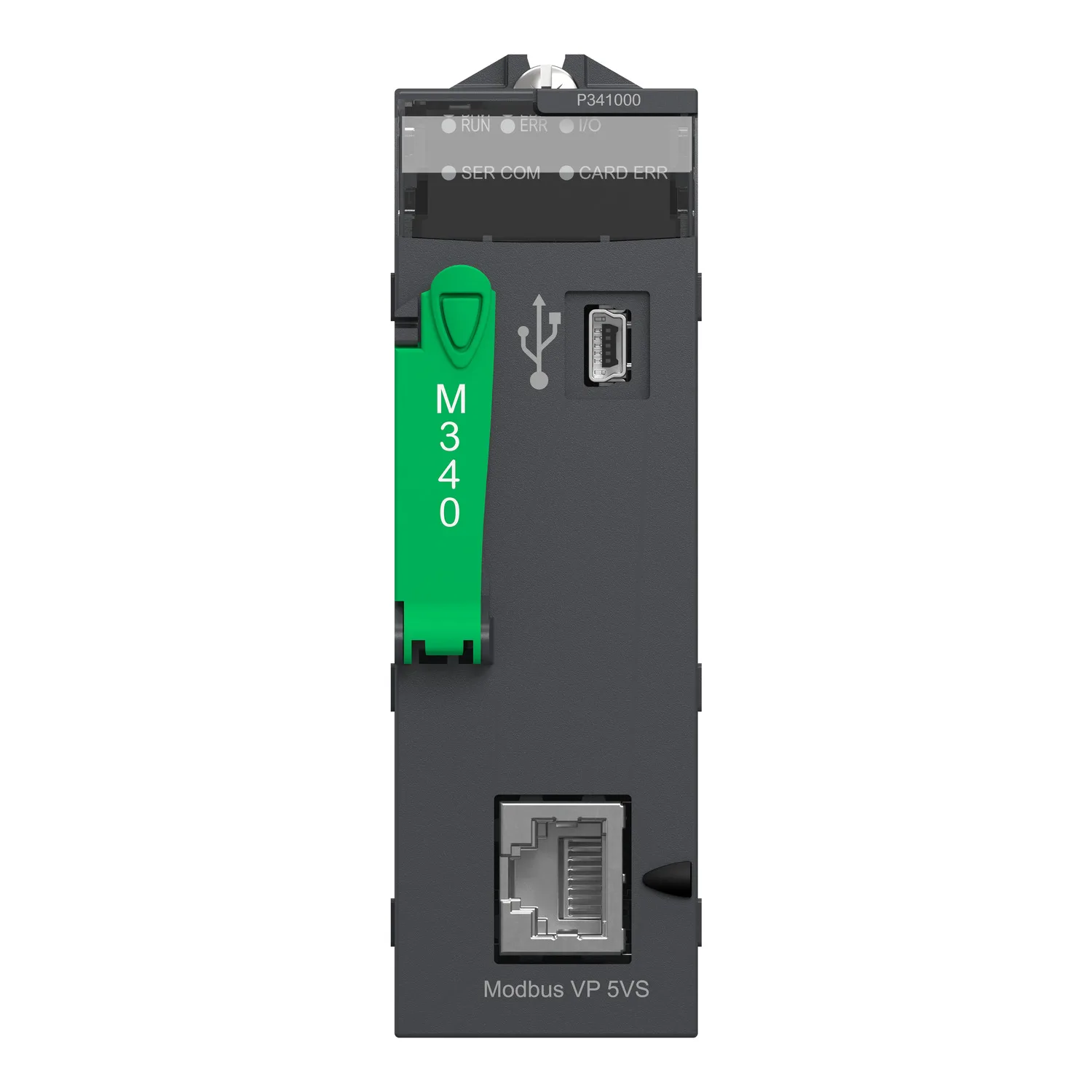 Modicon M340 CPU-Modul, max. 512 digitale + 128 analoge E/A, Modbus - 4
