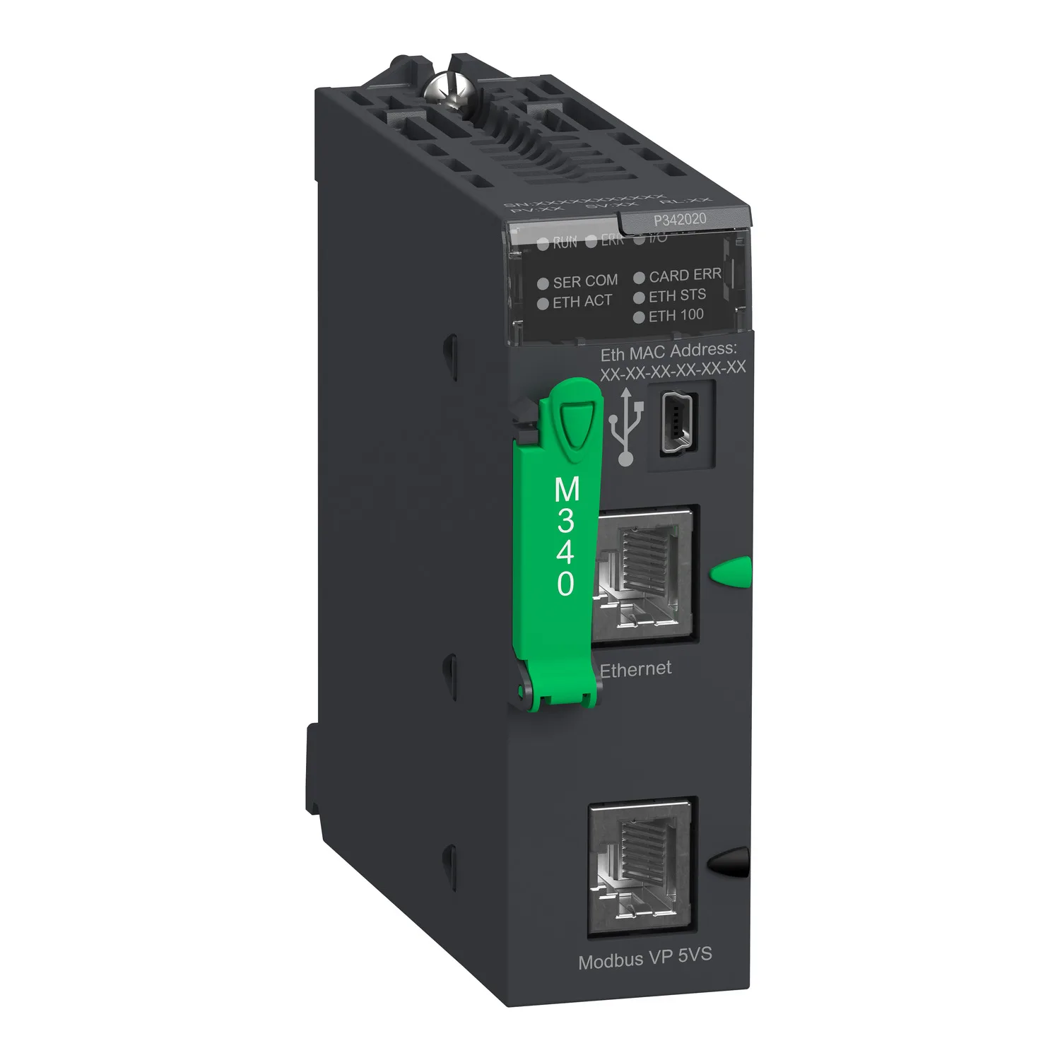 Schneider BMXP342020 - CPU340-20 Modbus Ethernet CPU
