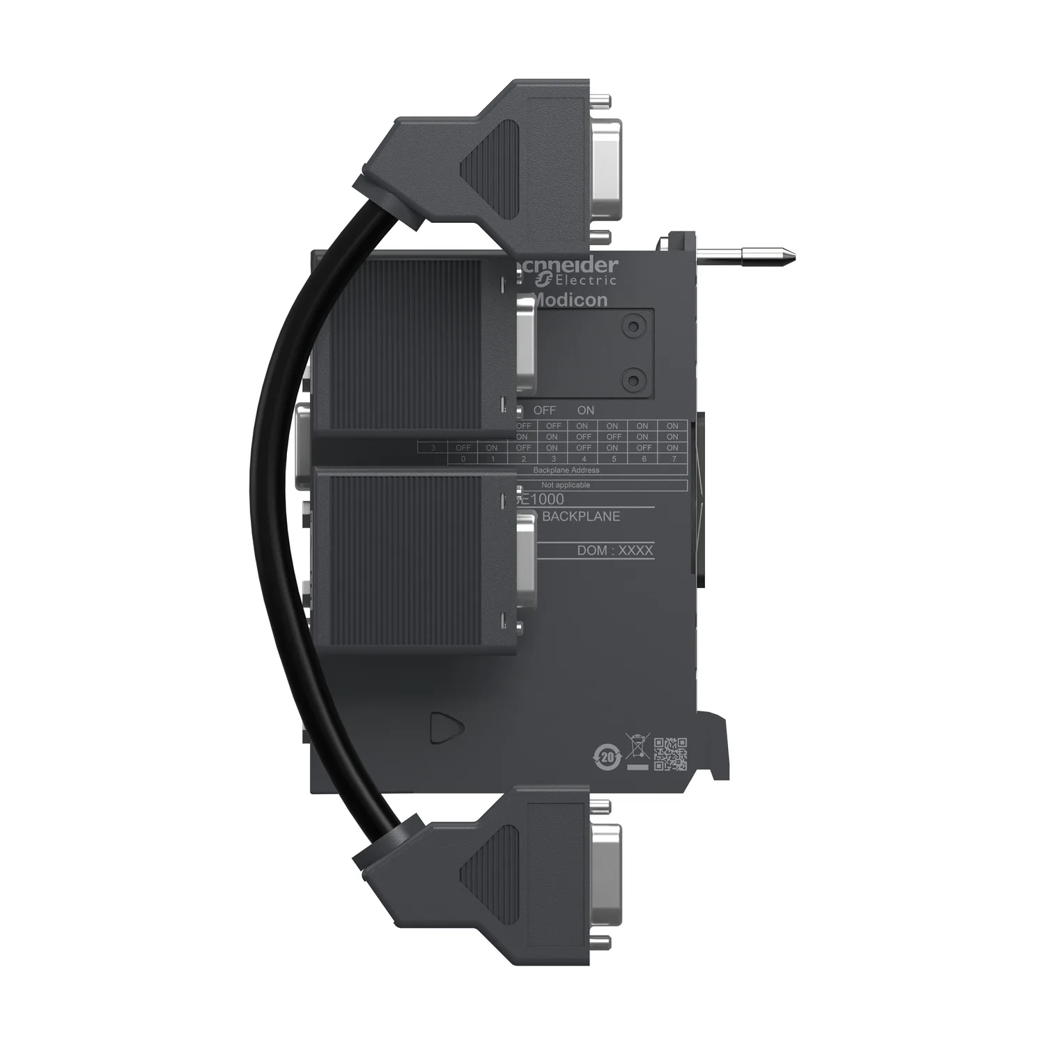 Modicon X80-Kit, Länge 0,8m, für Modulträger-Erweiterung für Multirack-Konfiguration - 5
