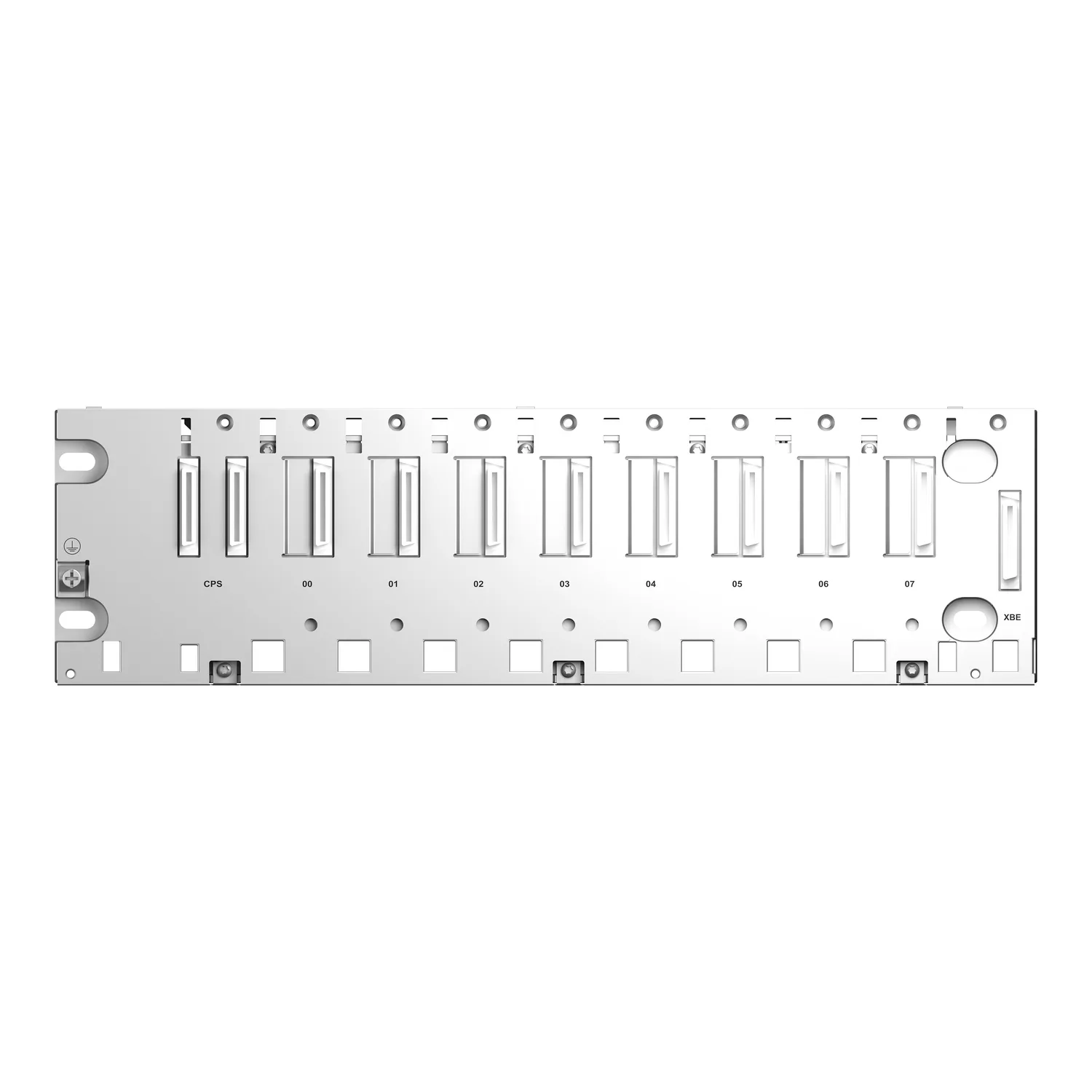 Modicon X80-Modulträger für 8 Module, X-Bus, Schalttafel- oder DIN-Schienenmontage - 2