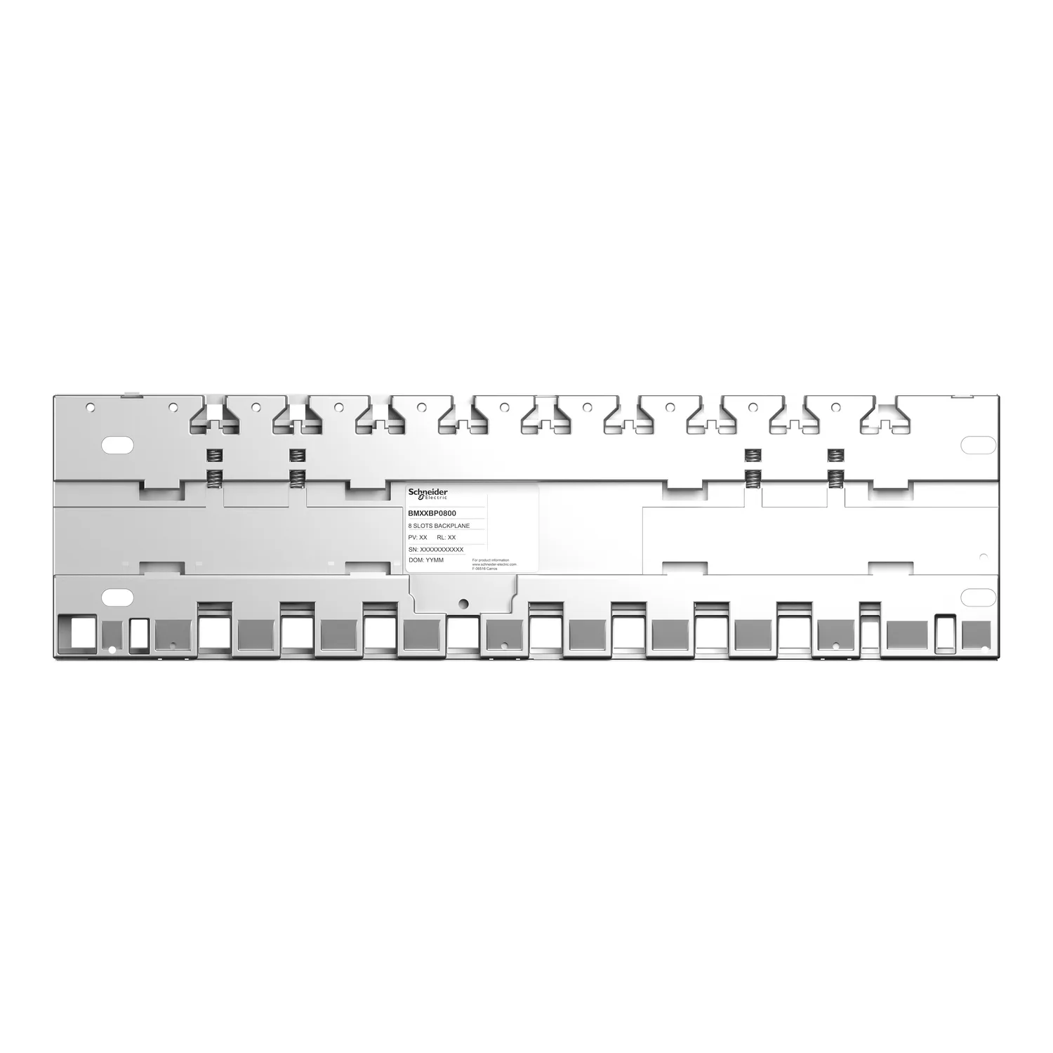 Modicon X80-Modulträger für 8 Module, X-Bus, Schalttafel- oder DIN-Schienenmontage - 4