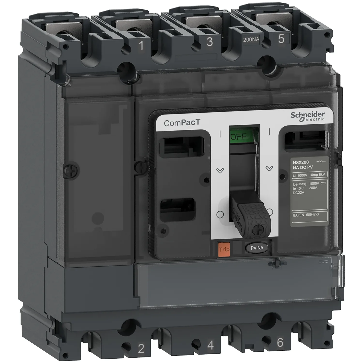 Schneider C164160D1S - C164160D1S - NSX 160 DC PV 160A