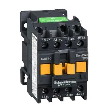 Schneider CAE40M5 - CAE40M5 - Kontaktör: 4 kutuplu; NA x4; 220VAC; 10A; Easy TeSys; vidalı klemensler