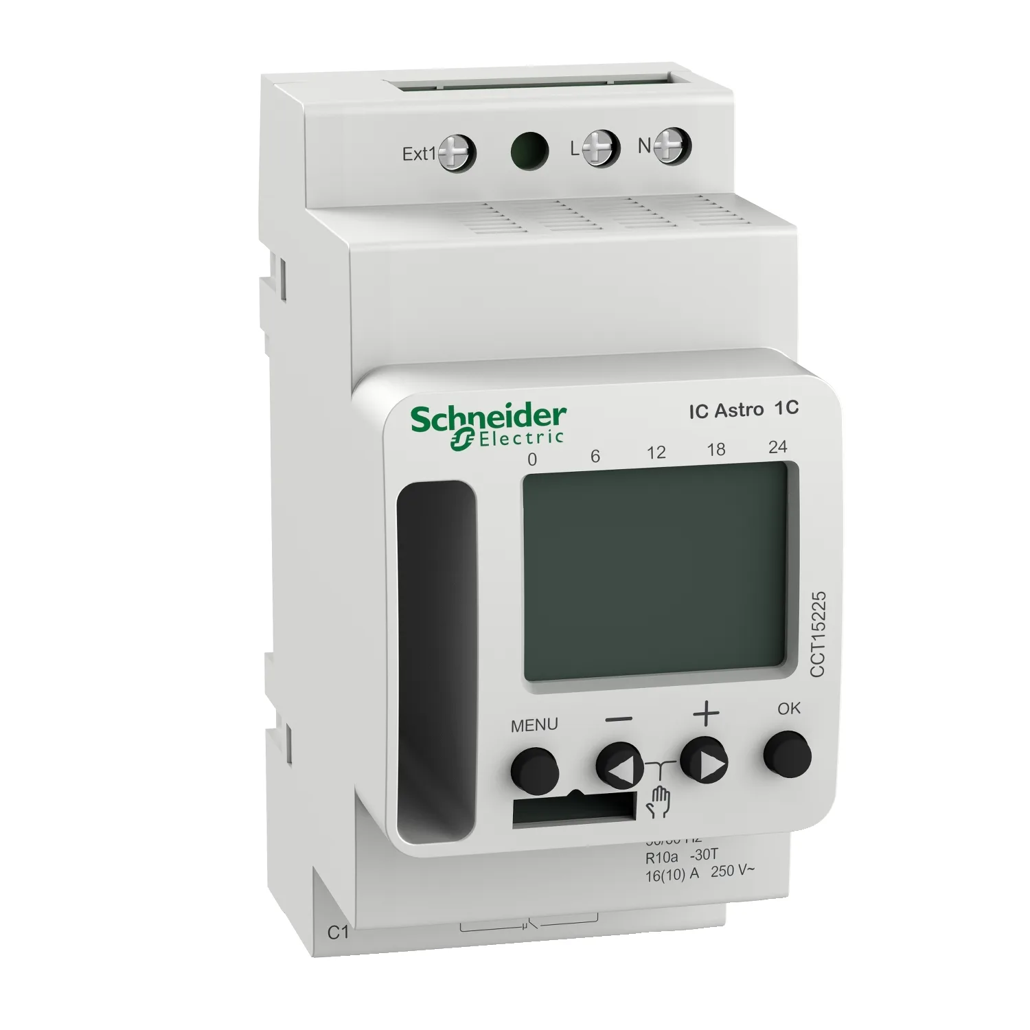 Schneider CCT15225 - Dämmerungsschalter IC Astro, Bluetooth