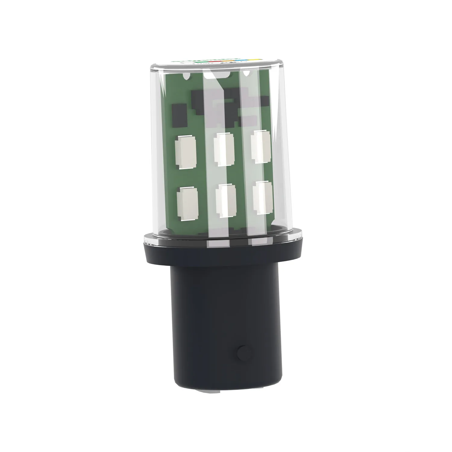 DL1BDB6 - LED lamba; BA15D; mavi; 24VDC; 24VAC - 5