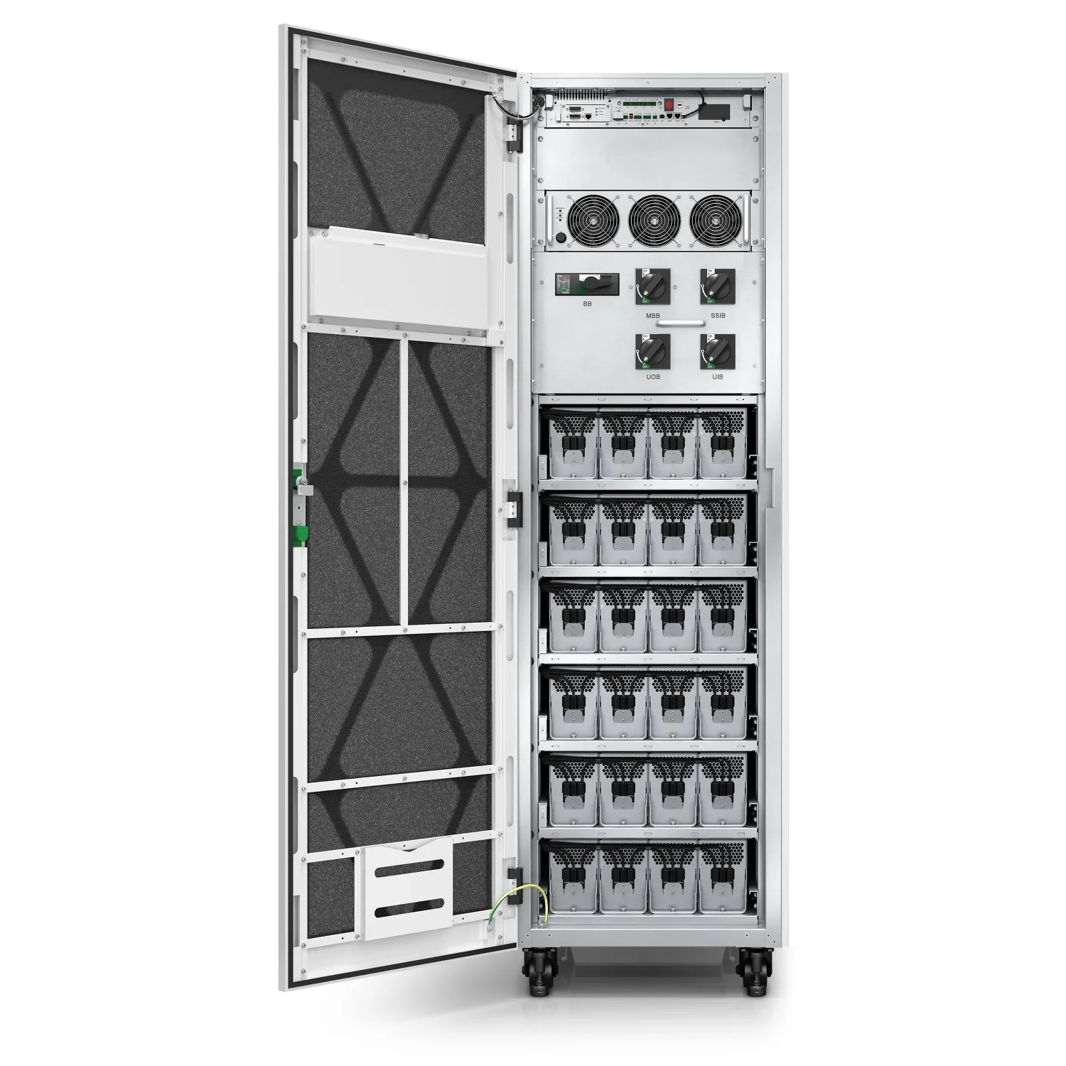 E3MUPS60KHBS - Schneider Electric Easy UPS 3M 60 kVA 400 V 3:3 UPS, Aküsüz - 2