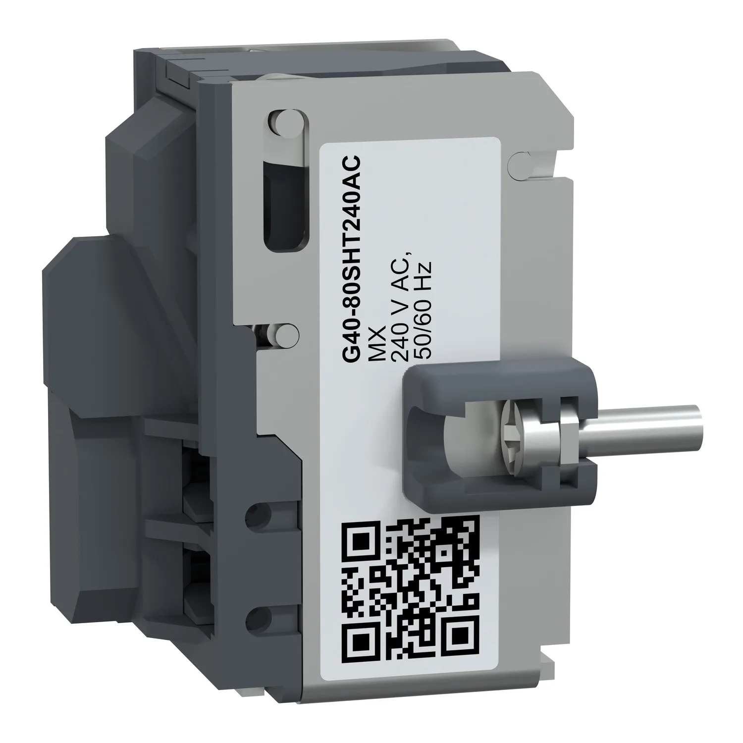 Schneider G40-80SHT240AC - G40-80SHT240AC - GoPact MCCB 400-800 MX AC 240V