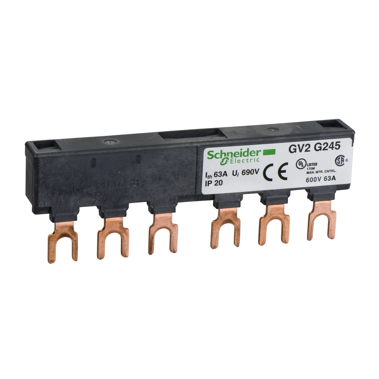 Schneider GV2G245 - Bara; 63A