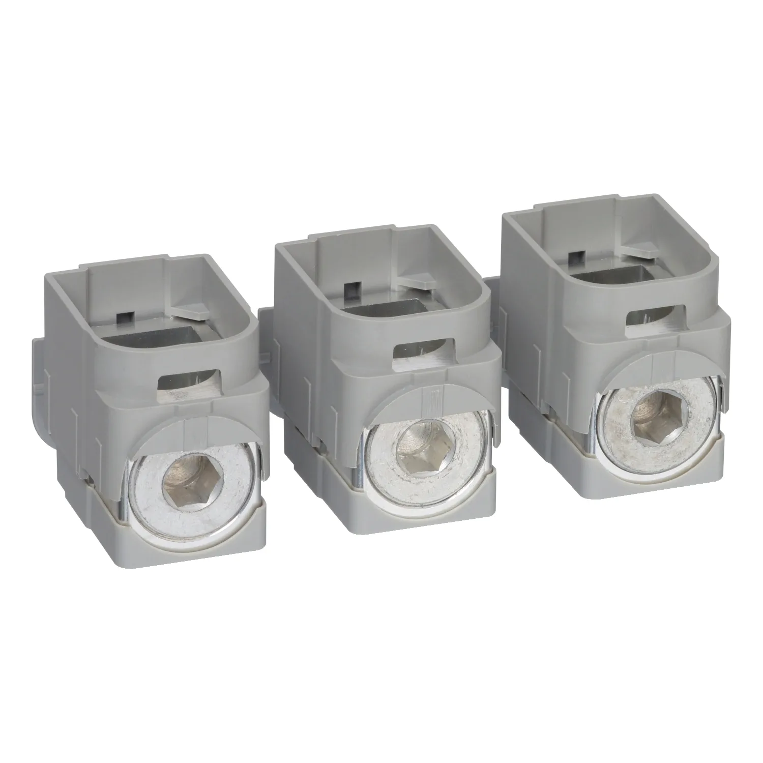 Schneider GV7AC022 - Klemmverbinder, für Motorschutzschalter GV7, bis zu 220A, 1,5-185mm2