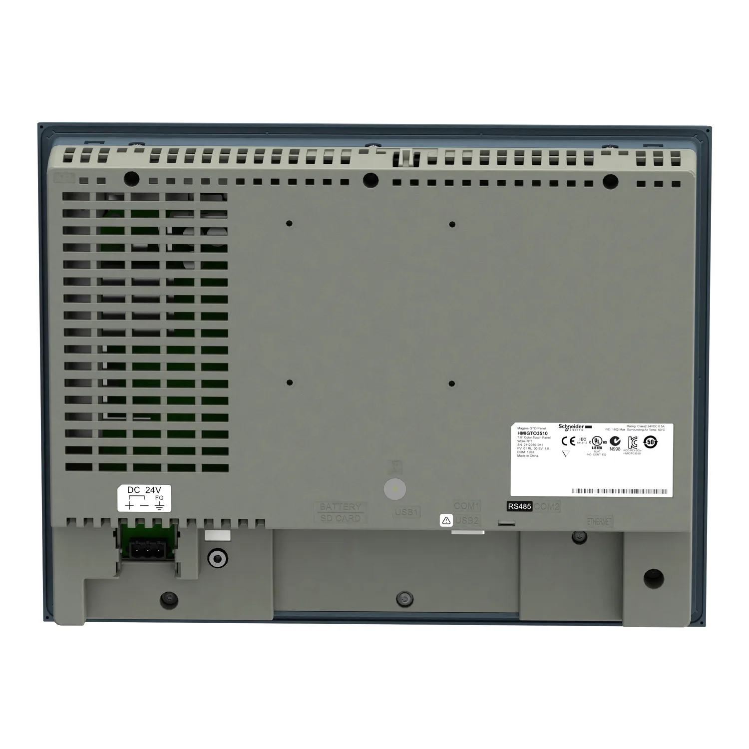 gelişmiş dokunmatik ekran panel 800 x 600 piksel SVGA - 12.1 inç TFT - 96 MB - 3