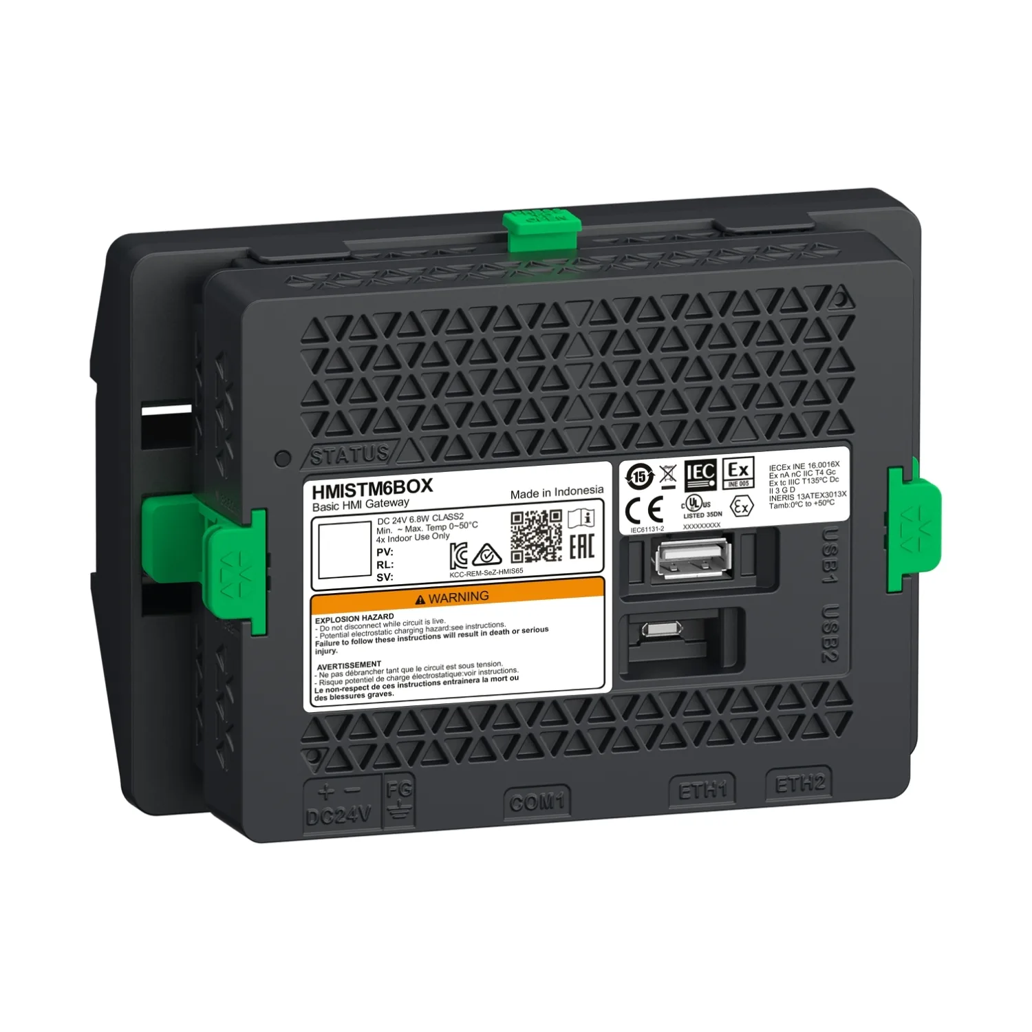 Schneider HMISTM6BOX - Moduler HMI BOX , Linux , 1 GB Flash