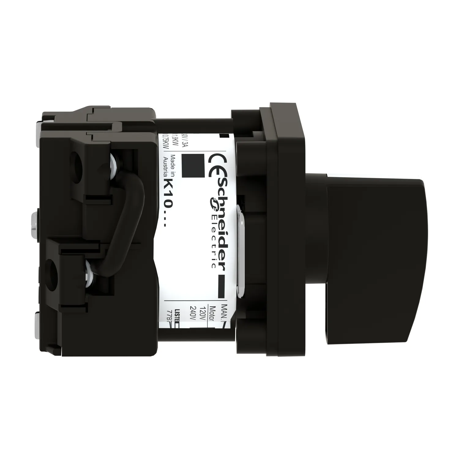 Schneider K1B001ULH - Schalter: Nocken-; Stab.Pos: 3; 12A; 2-0-1; für den Einbau; Pole: 1