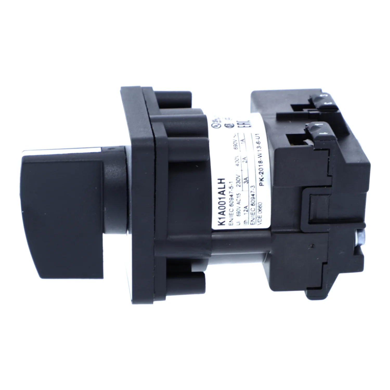 Schneider K1F003MLH - Schalter: Amperemeter Nockenschalter; Stab.Pos: 4; 12A; Pos: 4