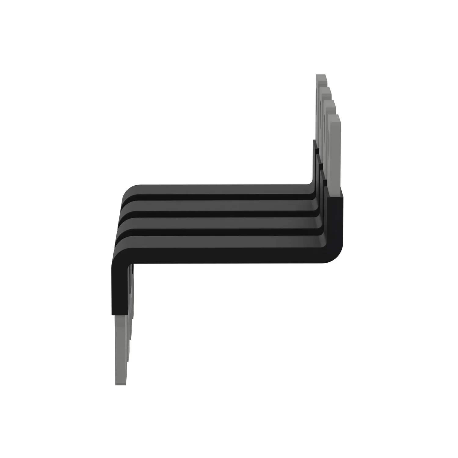 Flexibele Verbingunsschienen für TeSys Deca Advanced DT200A an Leistungschalter NSX160 - NSX250, 4 polig - 2