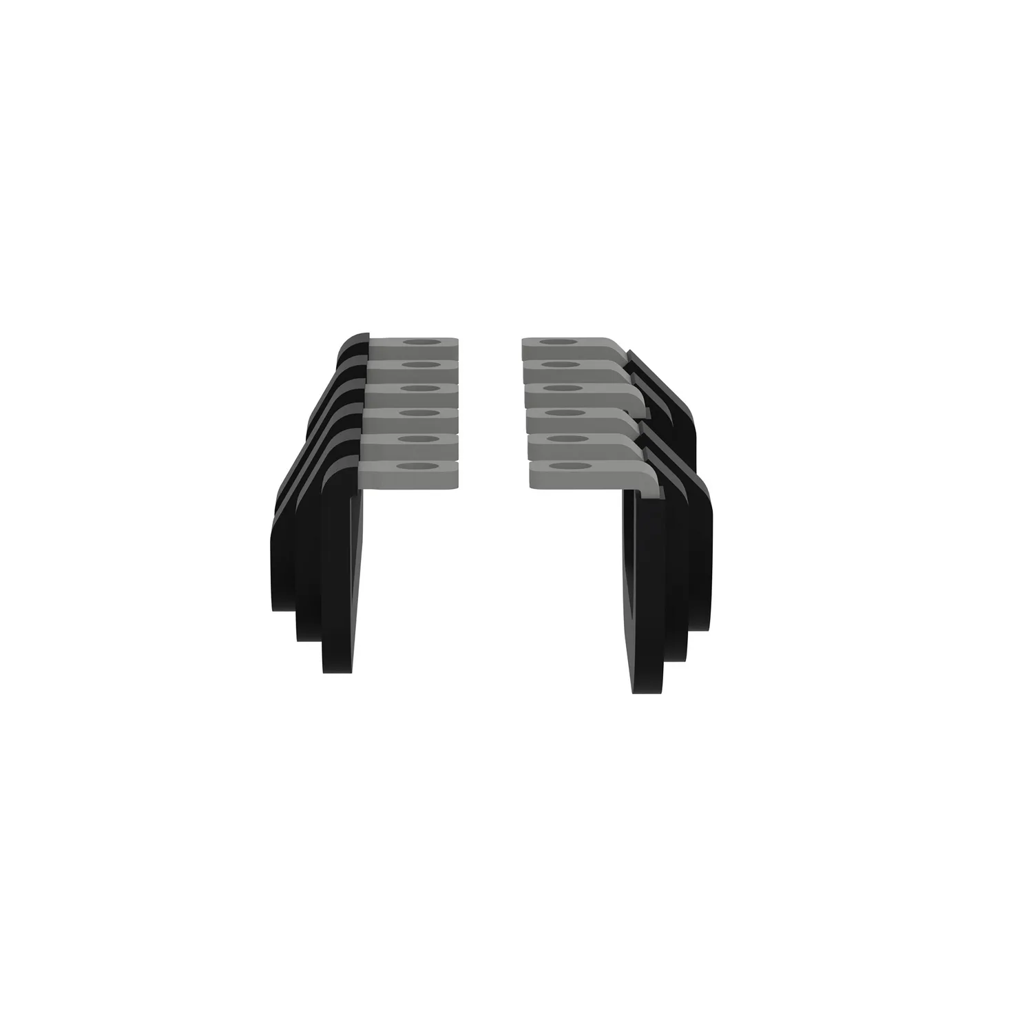 Wendebrücken für TeSys Deca Advanced D115-150A Leistungsschütze, 1x 3 polige Brücke, 1x 3 Polige Wendebrücke - 4