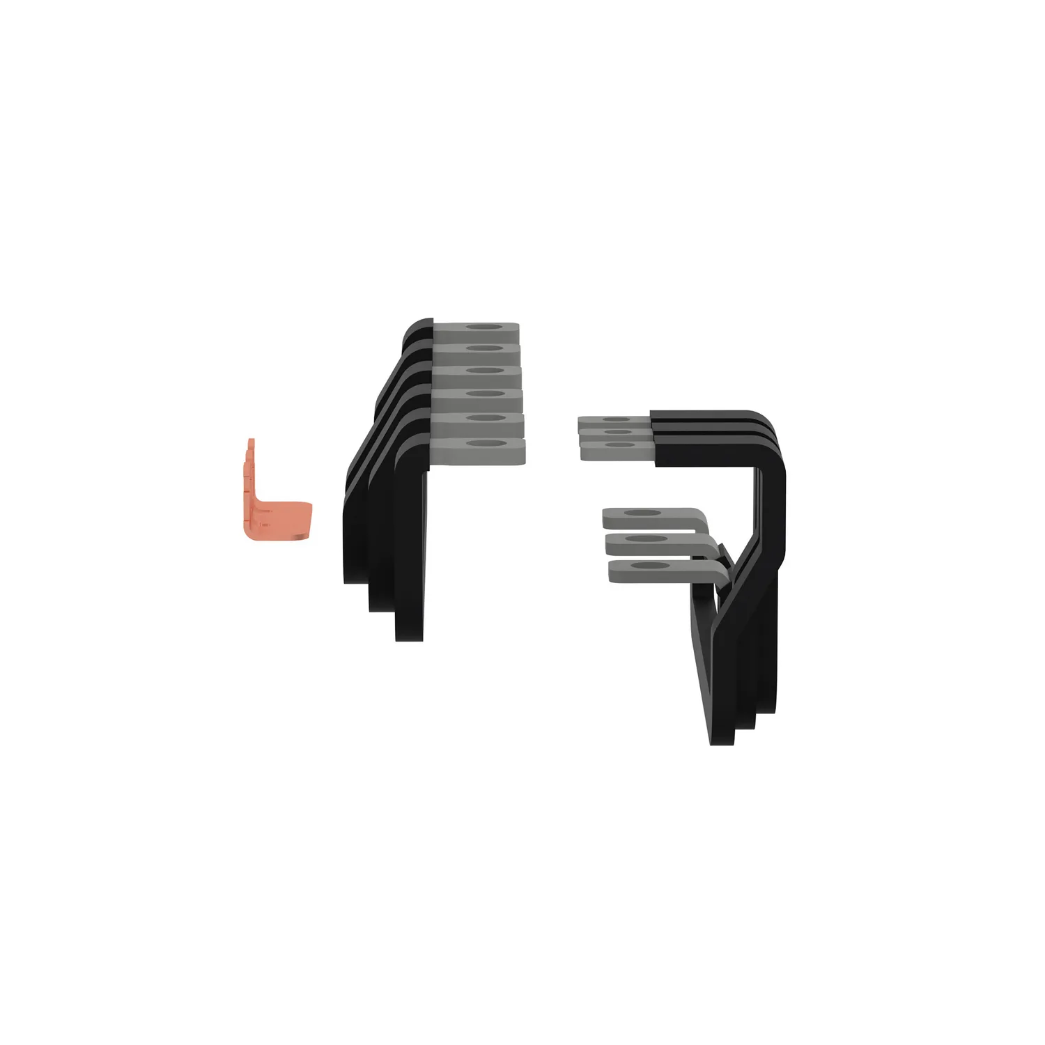LAD9150SD17 - Yıldız-Üçgen kiti Hat-Üçgen çubukları LC1D115A6-150A6, yıldız çubukları LC1D40A-65A - 4
