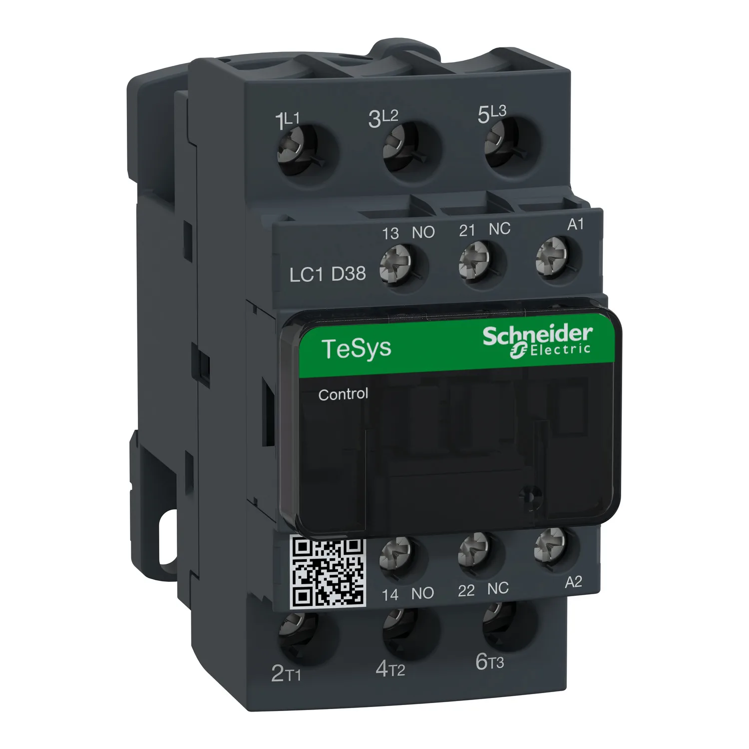 Schneider LC1D38D7 - TeSys D kontaktör - 3P(3 NA) - AC-3 - <= 440 V 38 A - 42 V AC 50/60 Hz bobinIödiye değil bobin demek gerekir, ancak tam çeviri: 42 V AC 50/60 Hz bobin