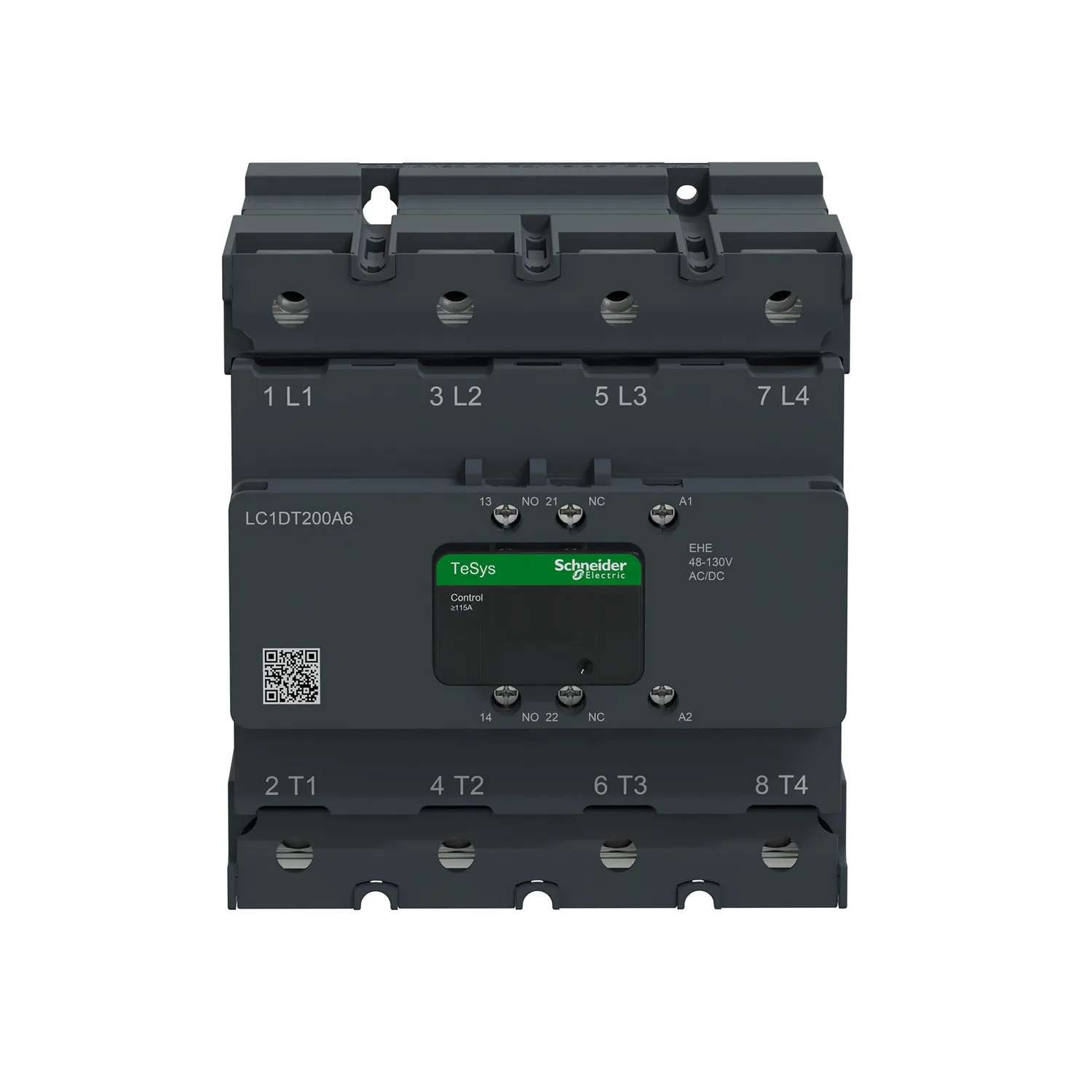 TeSys Deca Advanced - CTR Deca 200A 4P 48-130V ACDC - 2