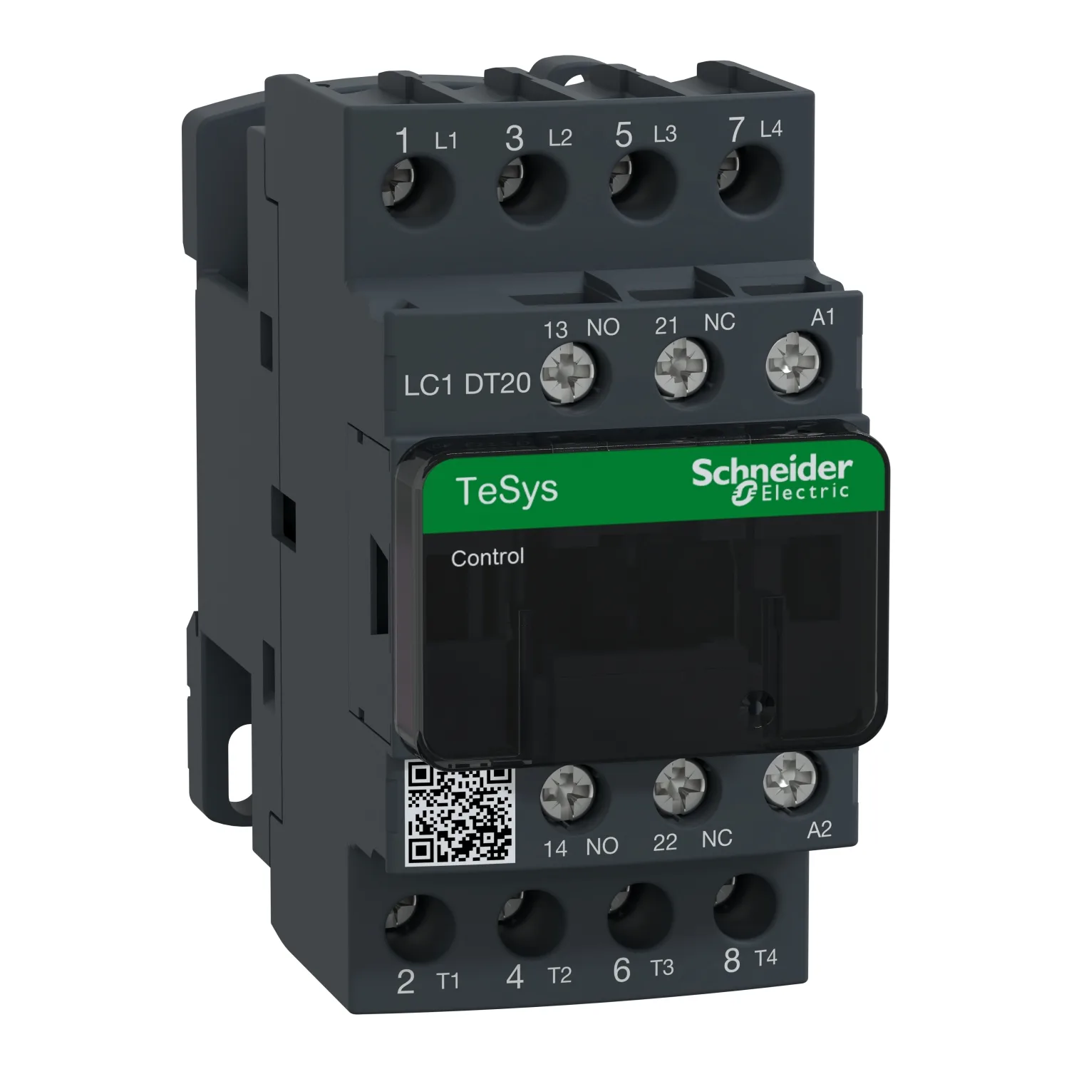 Schneider LC1DT20M7 - TeSys D kontaktör - 4P(4 NA) - AC-1 - <= 440 V 20 A - 220 V AC 50/60 Hz bobin