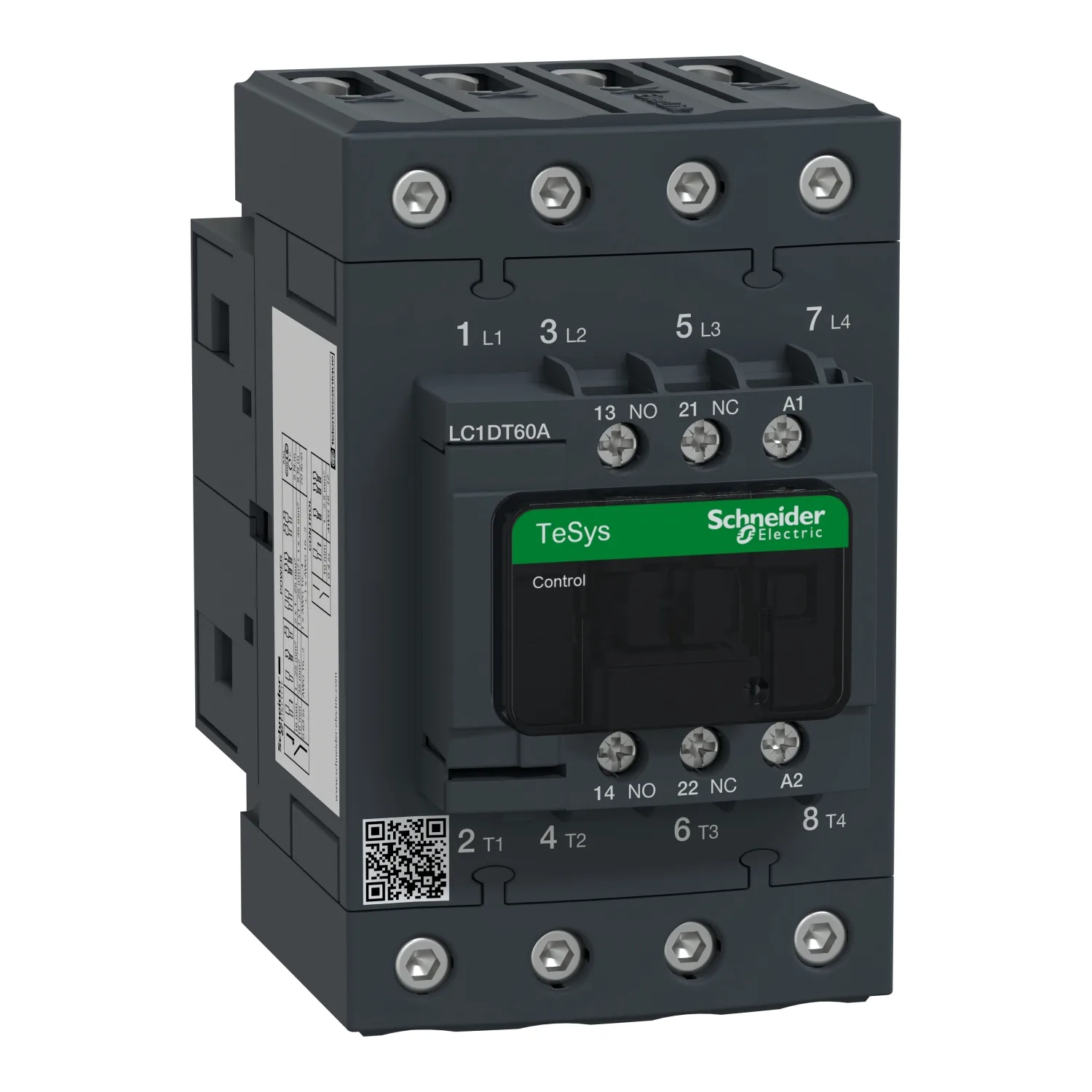 Schneider LC1DT60AM7 - TeSys Deca Kontaktör 4P 60A AC1 220VAC 4NA