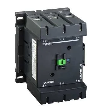 Schneider LC1E160M5 - LC1E160M5 - Kontaktör: 3 kutuplu; NA x3; 220VAC; 160A; EasyPact TVS; G: 120mm