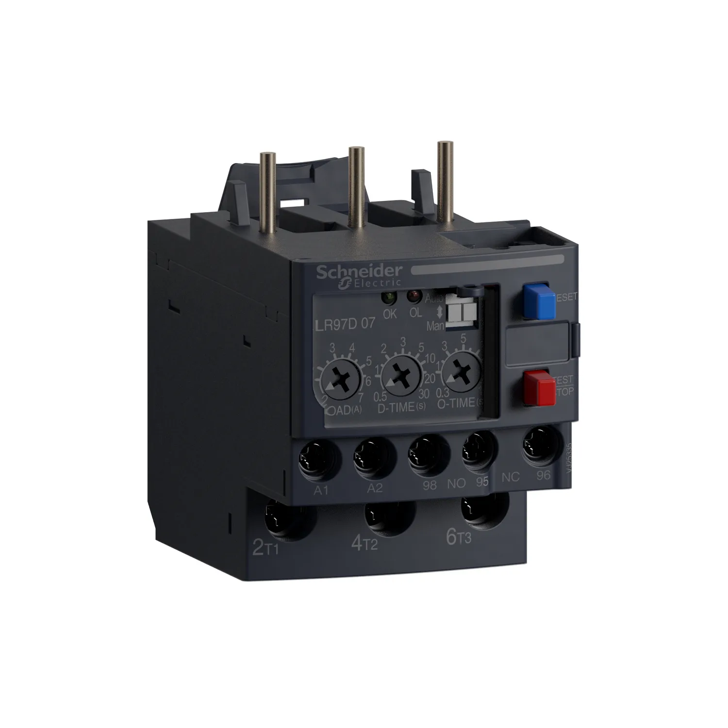 Schneider LR97D07F7 - Motorschutzrelais, elektronisch, 1,2-7A, 100-120VAC
