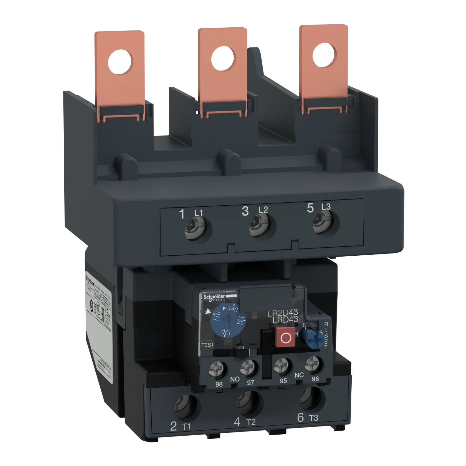 Schneider LRD4369 - Termik röle; 110÷140A