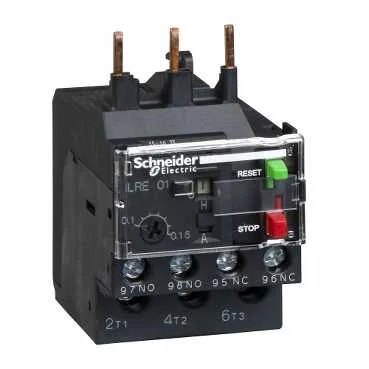 Schneider LRE08 - LRE08 - Termik röle; NC + NO; vidalı klemensler; 2.5÷4A; -20÷60°C