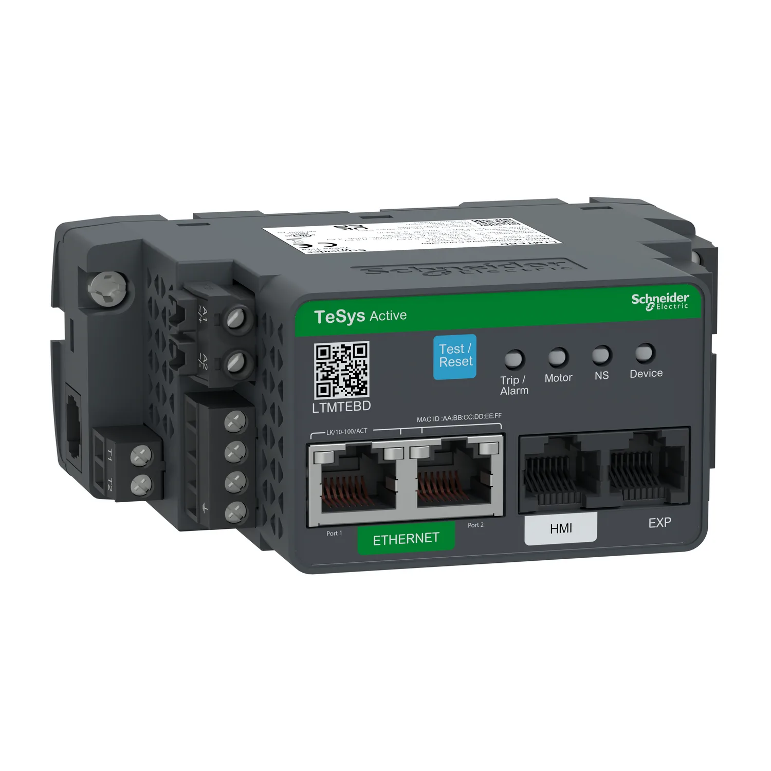 Schneider LTMTEBD - TeSys Tera, Unité de relais moteur électronique, EtherNet TCP/IP, 24 V CC