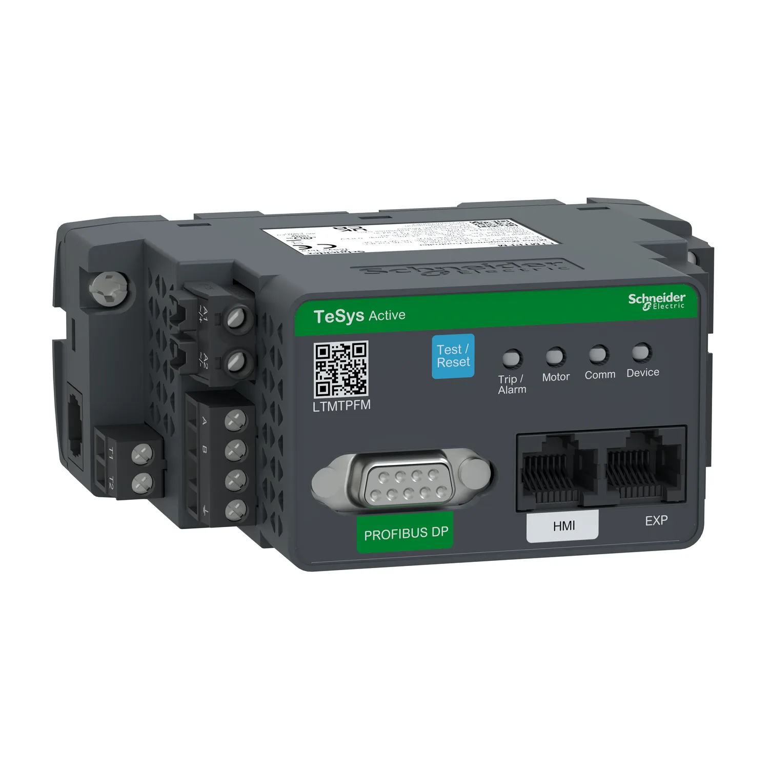 Schneider LTMTPFM - Motor-Management-Zentraleinheit, TeSys Tera, Profibus DP, 4 Digital Eingänge und 3 Ausgänge, Versorgung 100–240 VAC/DC