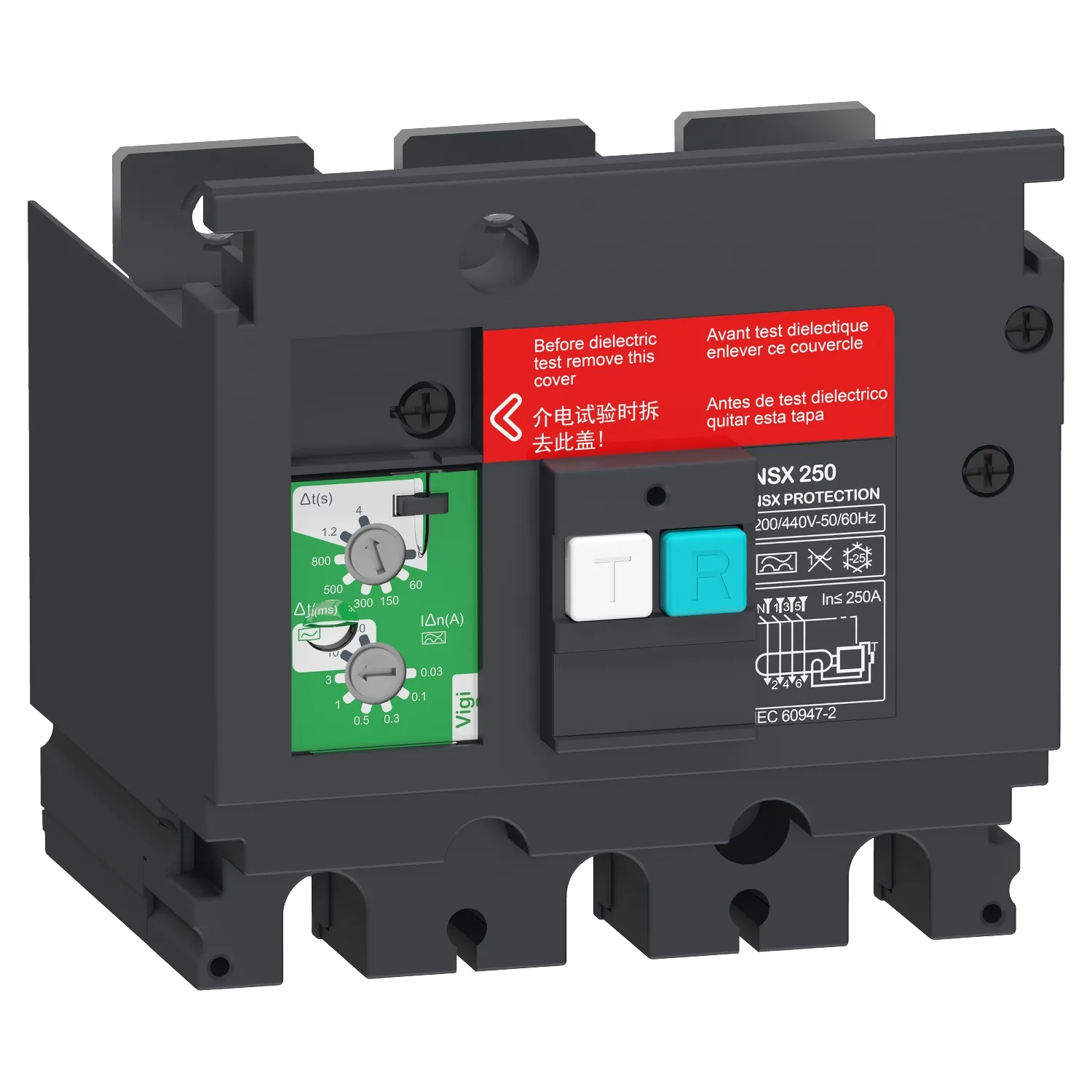 Schneider LV429492 - LV429492 - Vigi 200-440V 3P for NSX250