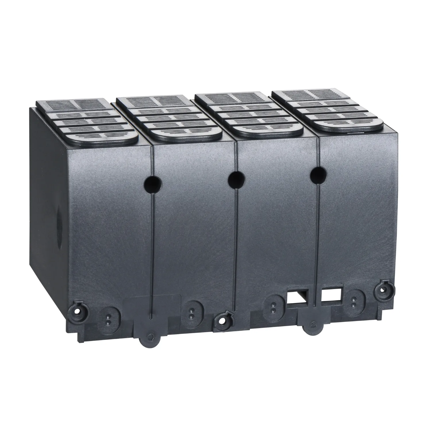Schneider LV429518 - ComPacT NSX - Cache-borne long pour disjoncteur ou socle - 4P pour NSX100-250