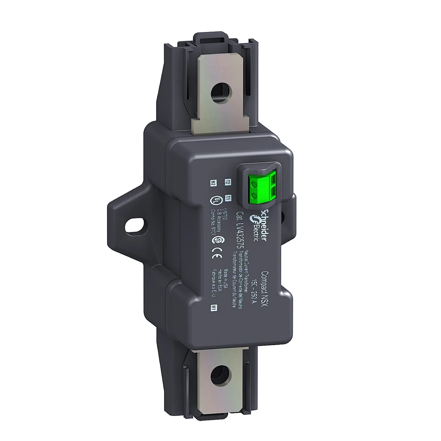 Schneider LV430563 - 4 kutup Micrologic 6 kontrol uniteis için nötr akım trafosu 15-250A