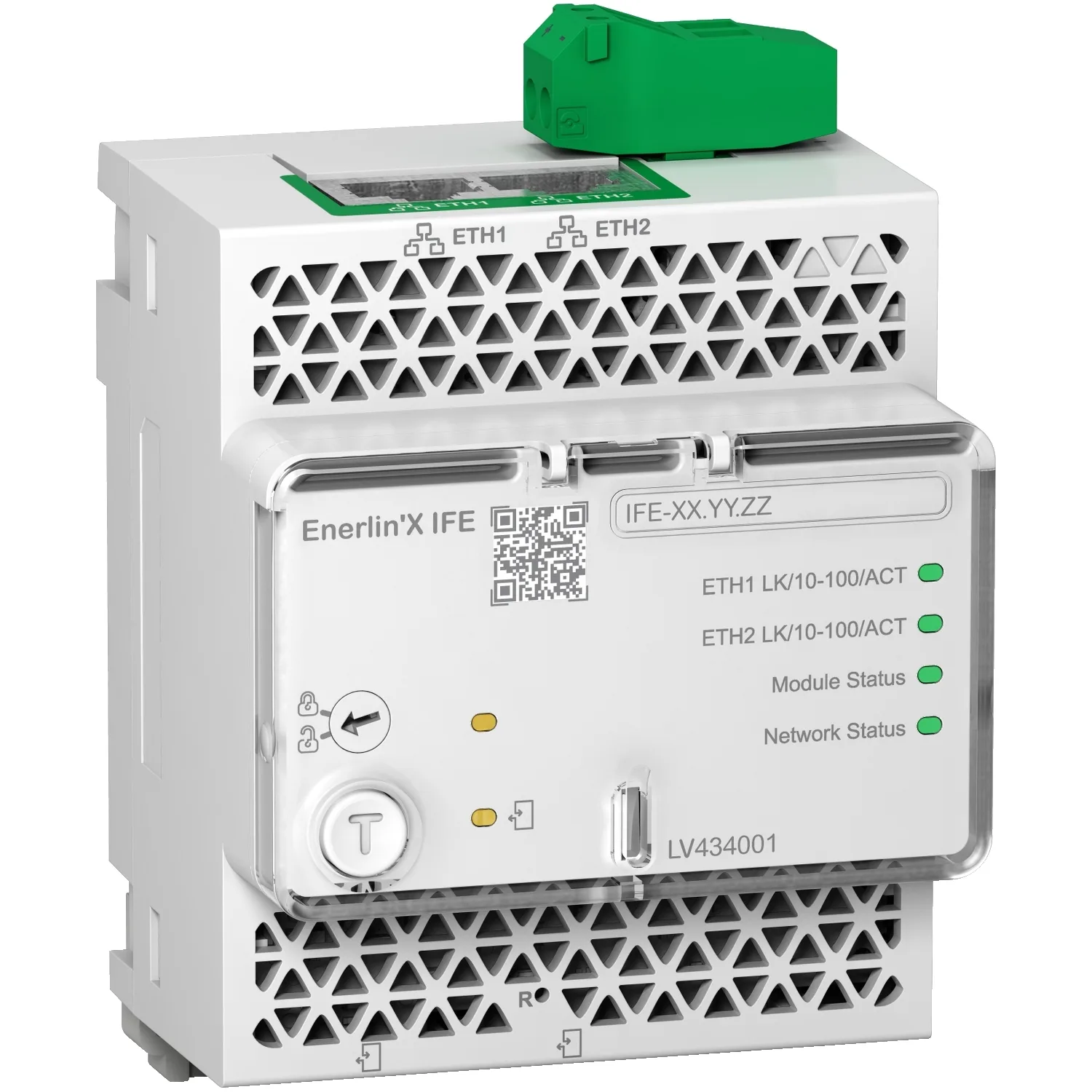 Schneider LV434001 - LV434001 - IFE Ethernet Interface for LV CB (yeni)