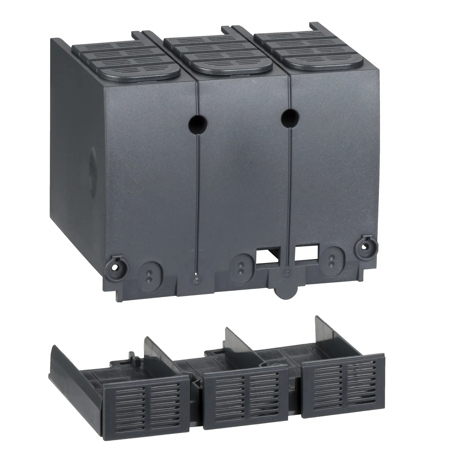 Schneider LV438325 - 3P Klemmenabdeckungen für seriellen Anschluss, ComPacT NSX100/160/250 DC