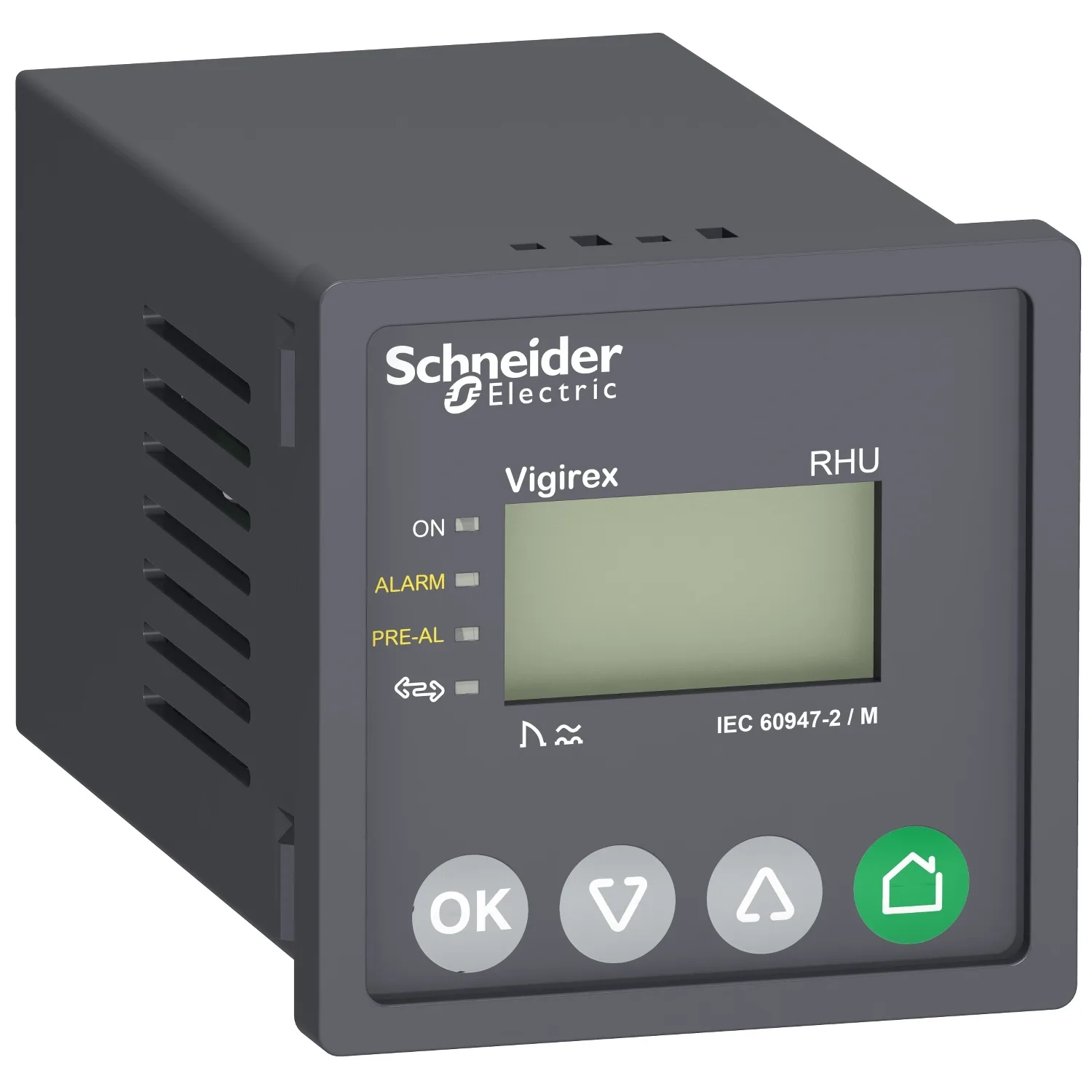 Schneider LV481001 - VIGIREX RHU 30 mA - 30 A ani alarm ya da 0 - 4.5 sn gecikmeli