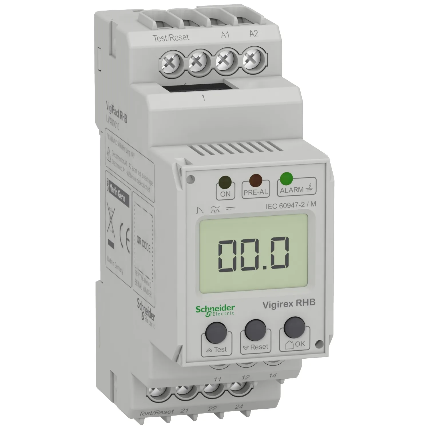 Schneider LV481010 - VigiPact B Tip RHB - Kaçak Akım Koruma Rölesi