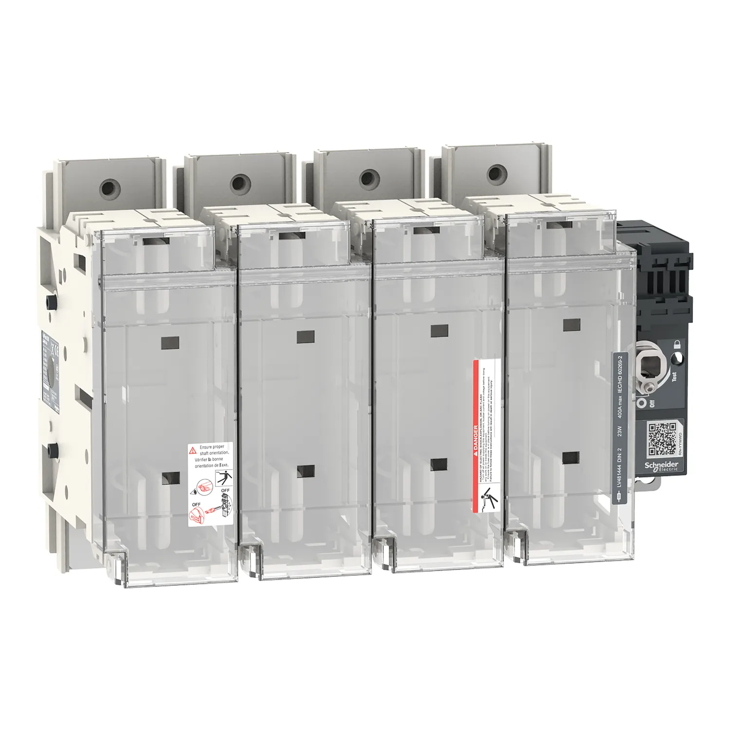 Schneider LV481444 - FuPact GS Lasttrennschalter 4P 400A DIN2