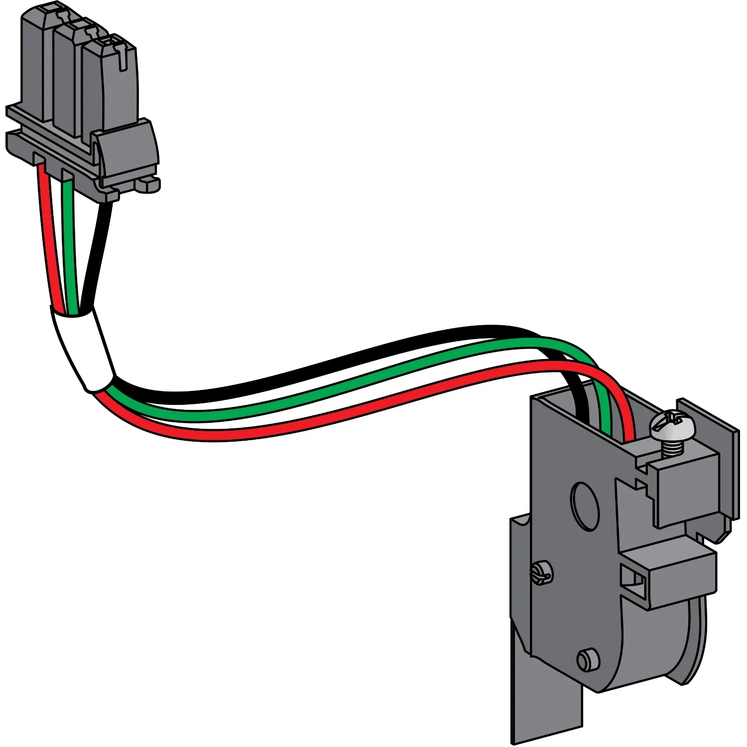 Schneider LV847342 - PF Hilfskontakt Einschaltbereit MTZ1 1xWechsler (Standard) Festeinbau
