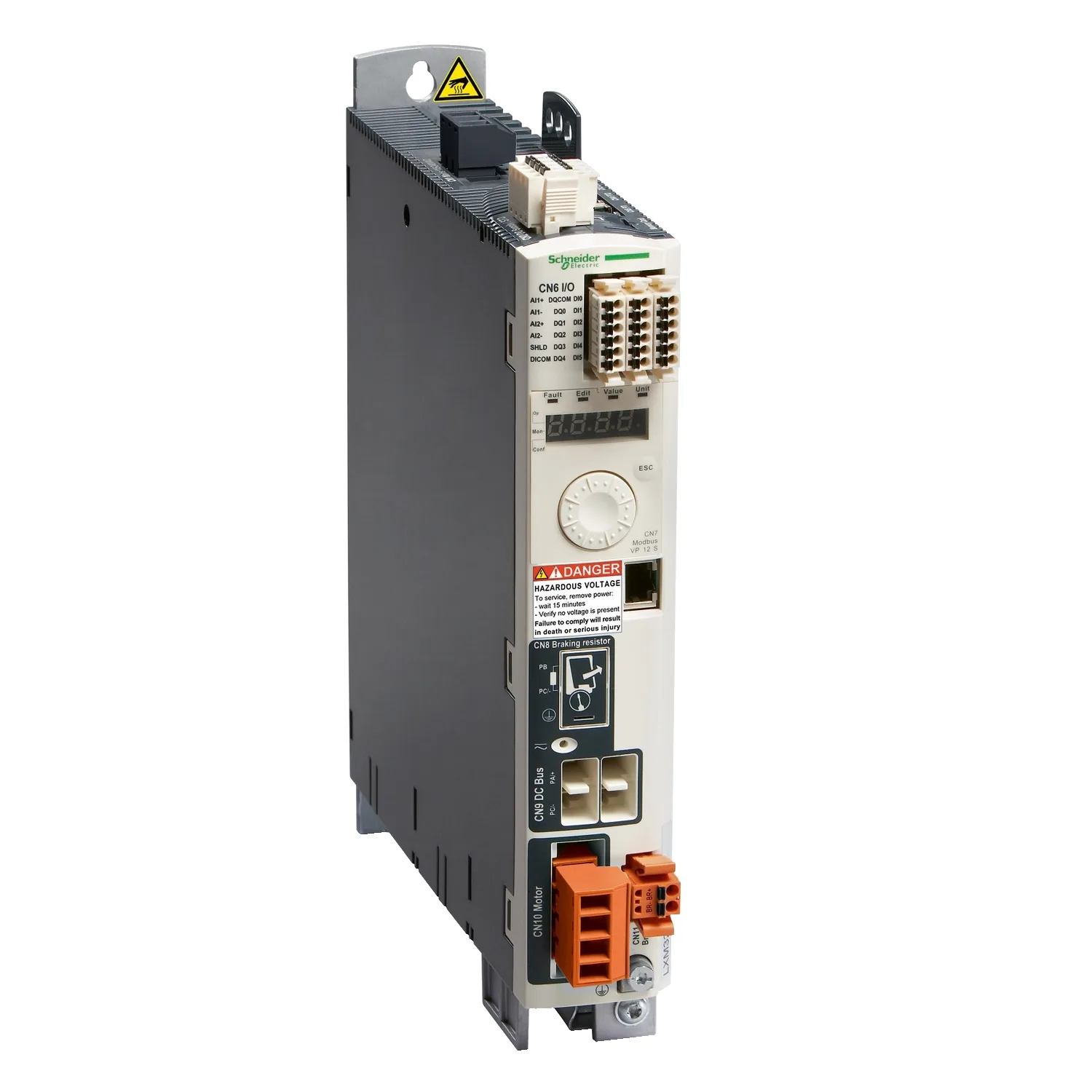 Schneider LXM32CD30M2 - Hareket servo sürücüsü, Lexium 32, tek fazlı besleme gerilimi 115/230 V, 0.8/1.6 kW