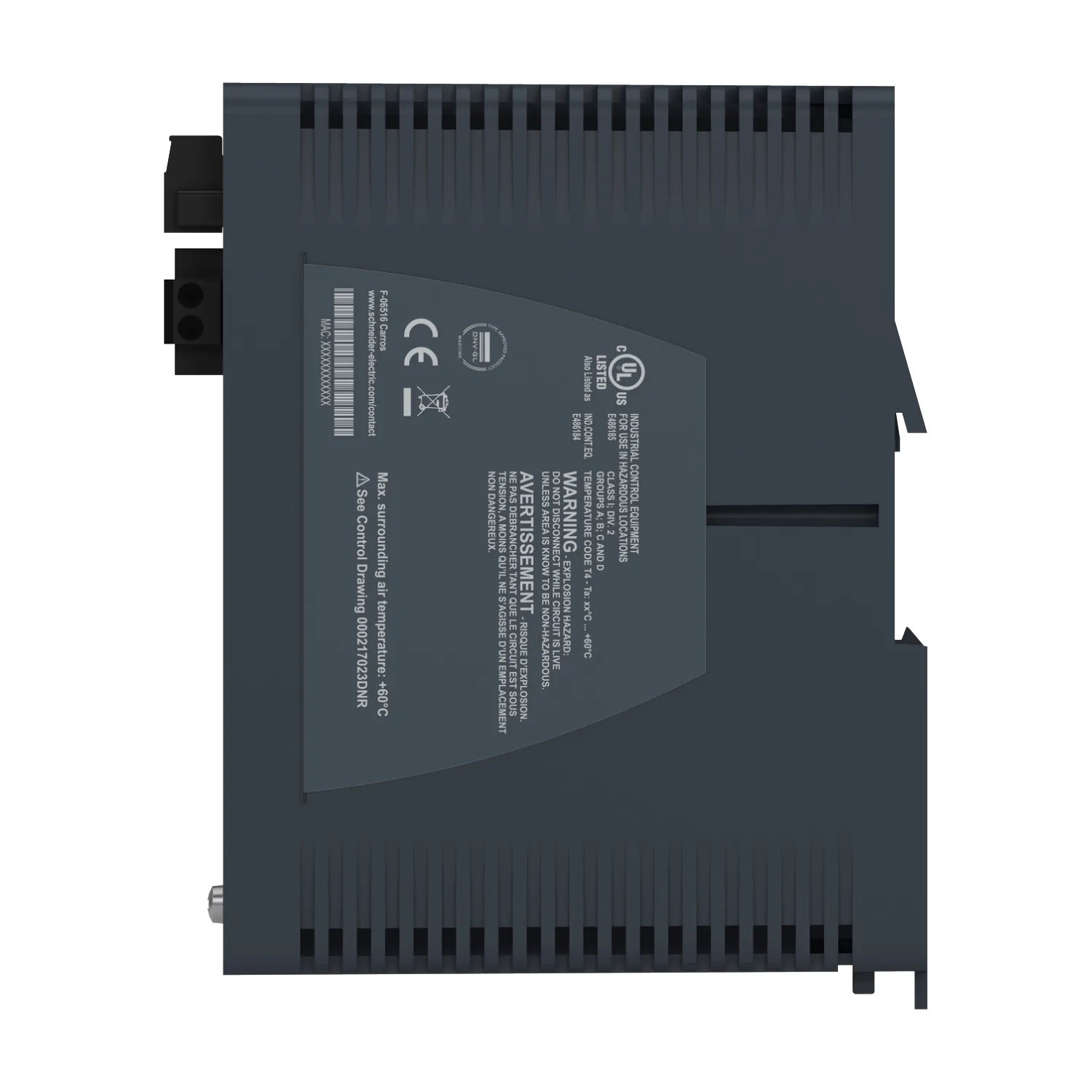 Schneider MCSESM053F1CS0 - Modicon Managed Switch 4TX/1FX-SM