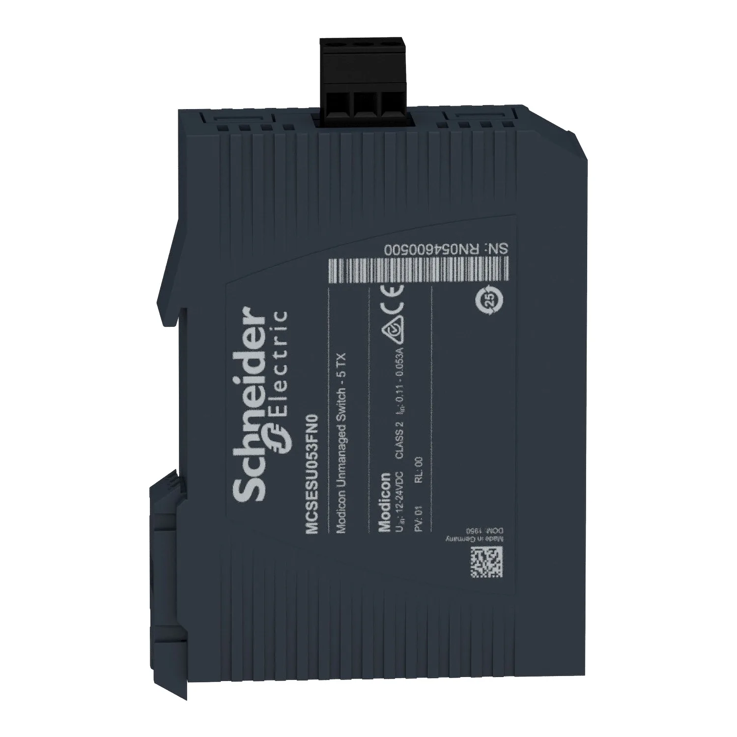 MCSESU053FN0 - Modicon Unmanaged Switch - 5 TX - 2