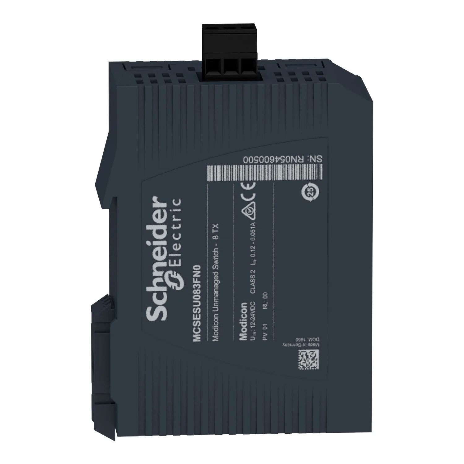MCSESU083FN0 - Modicon Unmanaged Switch - 8TX - 4