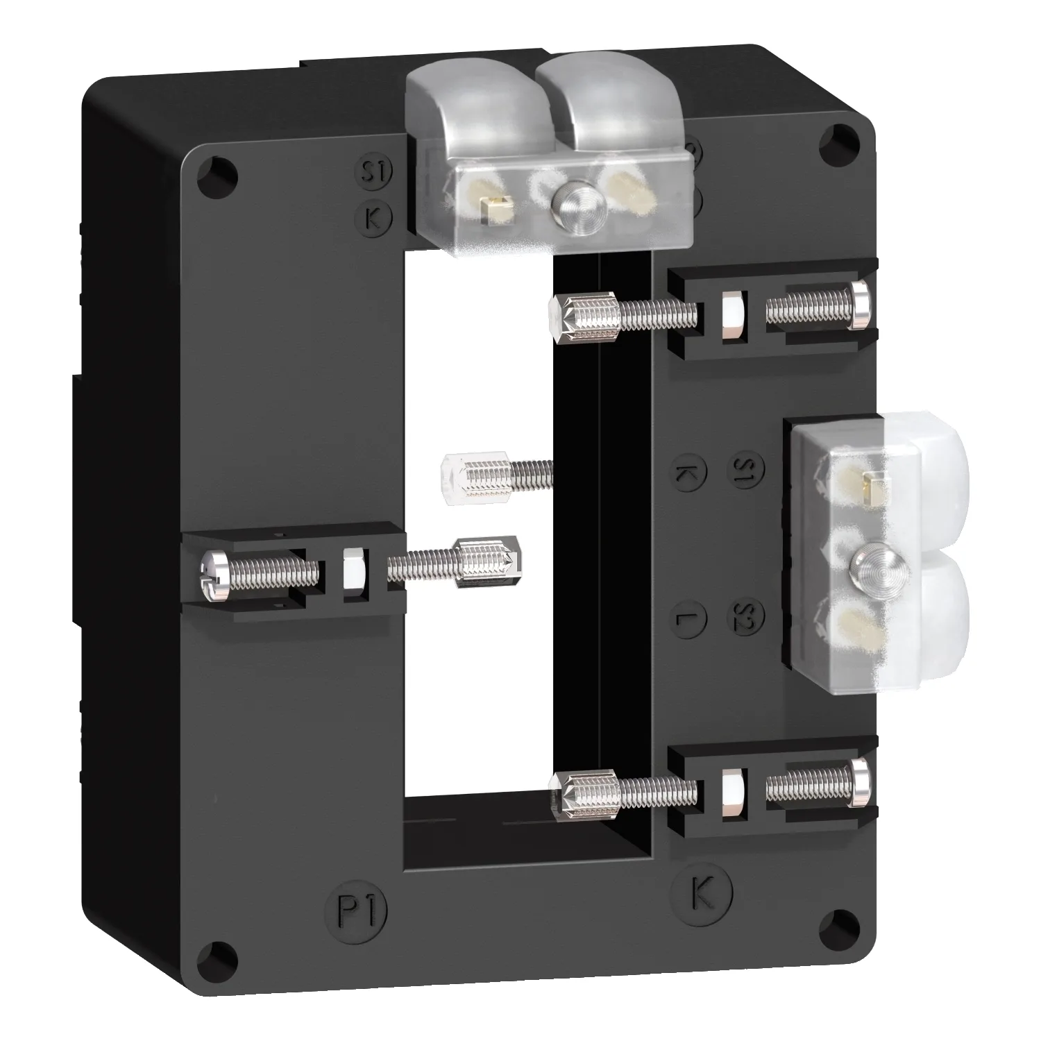 Schneider METSECT5DD100 - PowerLogic - transformateur d'intensité - 1000/5A double sortie - barre 34x84mm