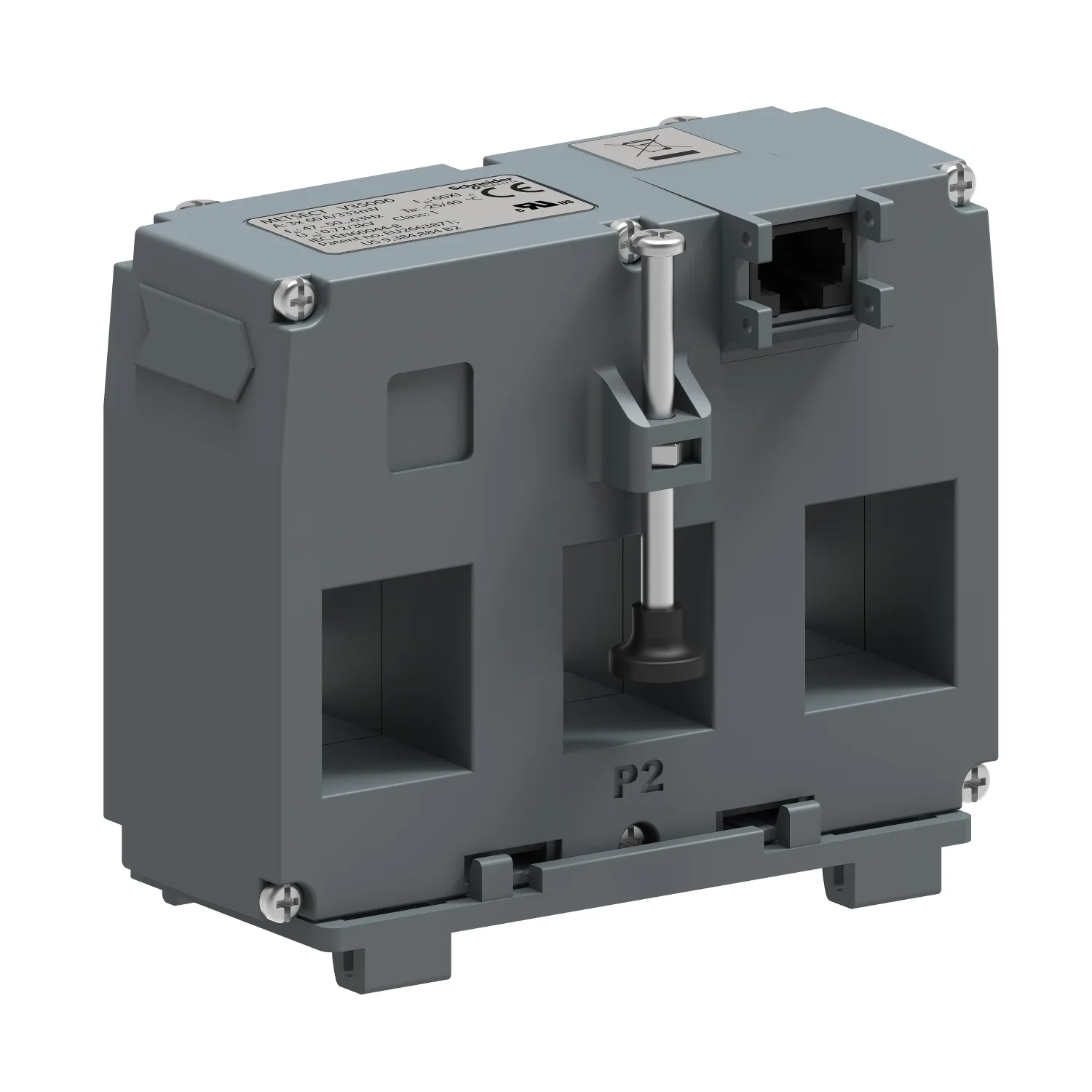 Schneider METSECTV35013 - LVCT 1/3V 3in1 RJ45 Akım Trafosu - 35mm, 125A