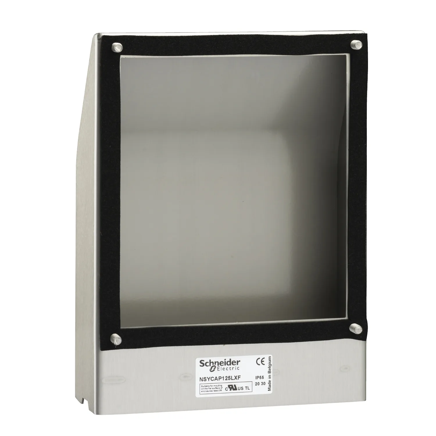 NSYCAP125LXF - Panjur kılıfı - IP55 - Paslanmaz Çelik - Ölçü:125x125mm - 2