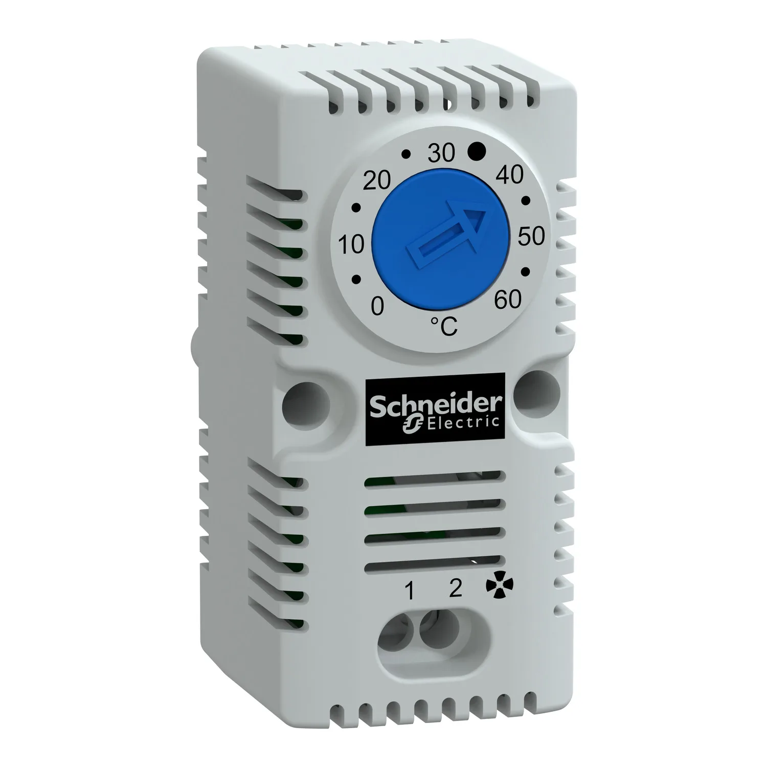 Schneider NSYCCOTHO - Basit termostat (N/A kontak- fan) Mavi (ºC)