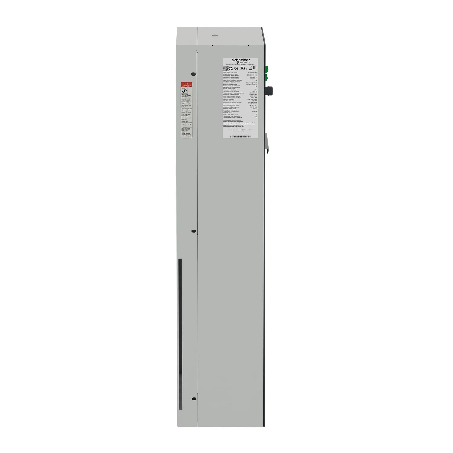 NSYCU1K22P4DG - Yandan Bağlantılı Soğutma Ünitesi, Climasys CU, 1k2W, 2 Kutuplu, 400/460V, 50/60Hz, IP55 - 6